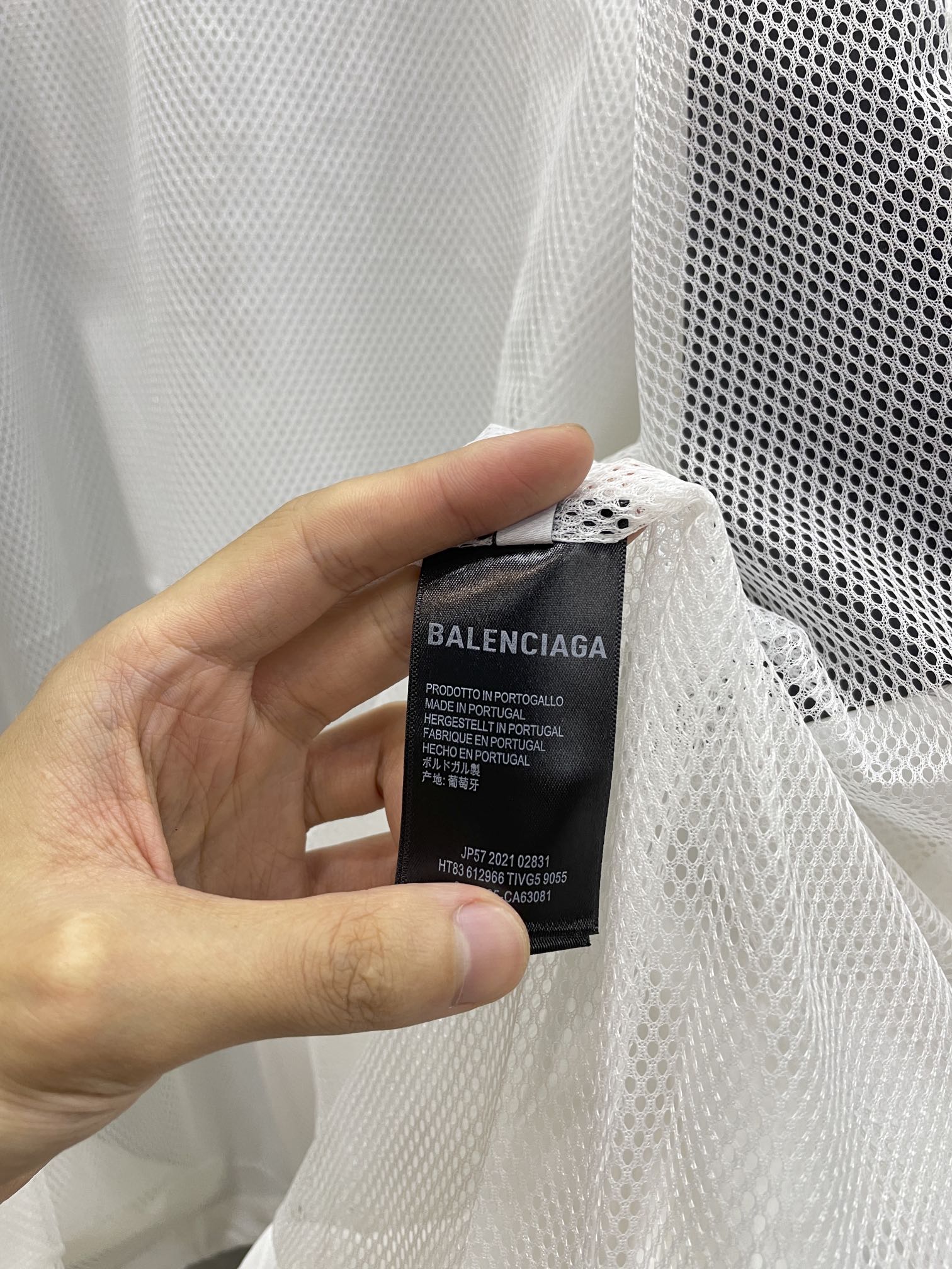 Balenciaga Zip-Up Jacket  (725302TPO061000）