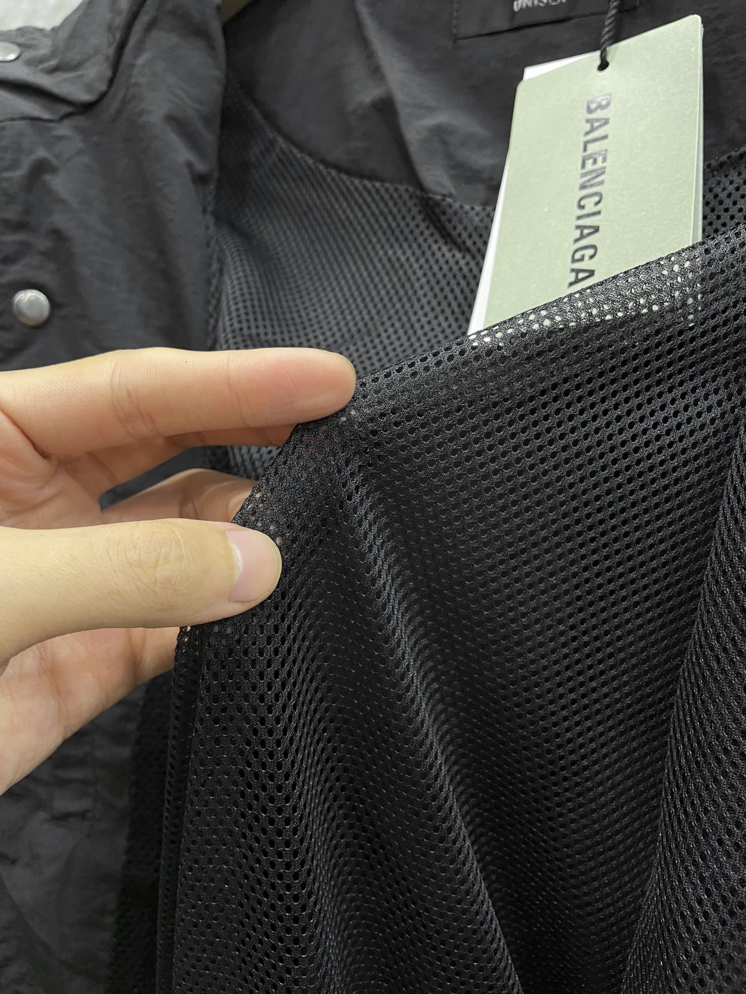 BALENCIAGA OUTLINE TRACKSUIT JACKET（768920TNO791000）