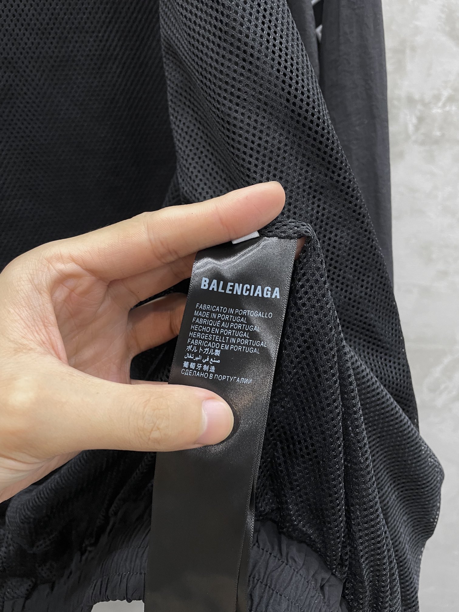 BALENCIAGA OUTLINE TRACKSUIT JACKET（768920TNO791000）