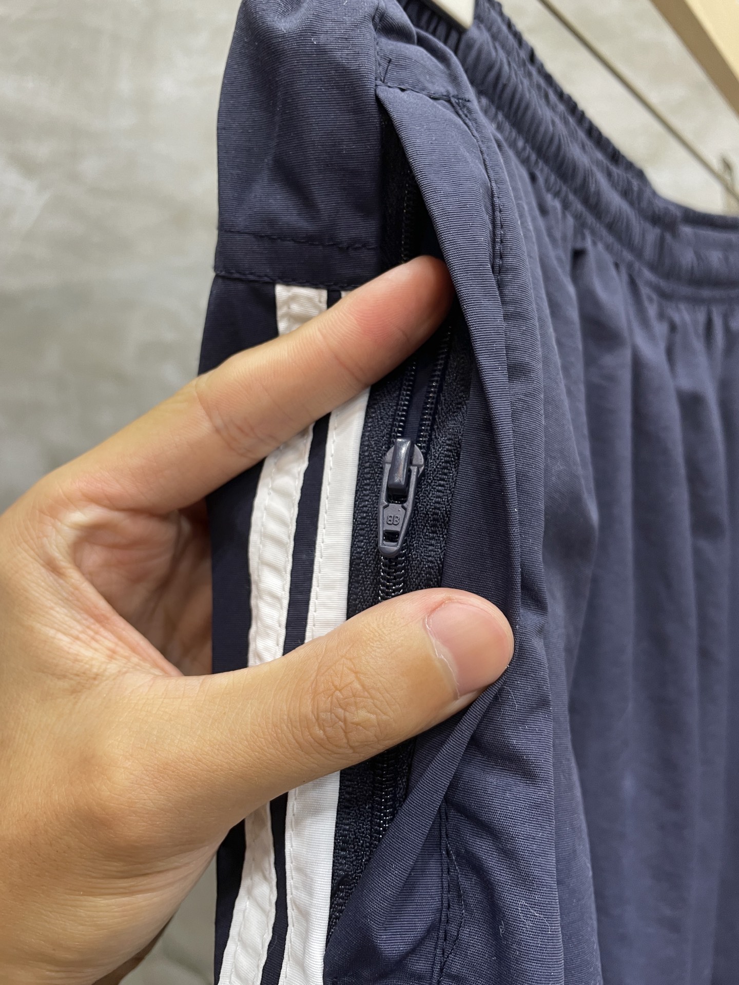 Balenciaga Sporty B Tracksuit Joggers Indigo/Black/White（681254TKO484063）