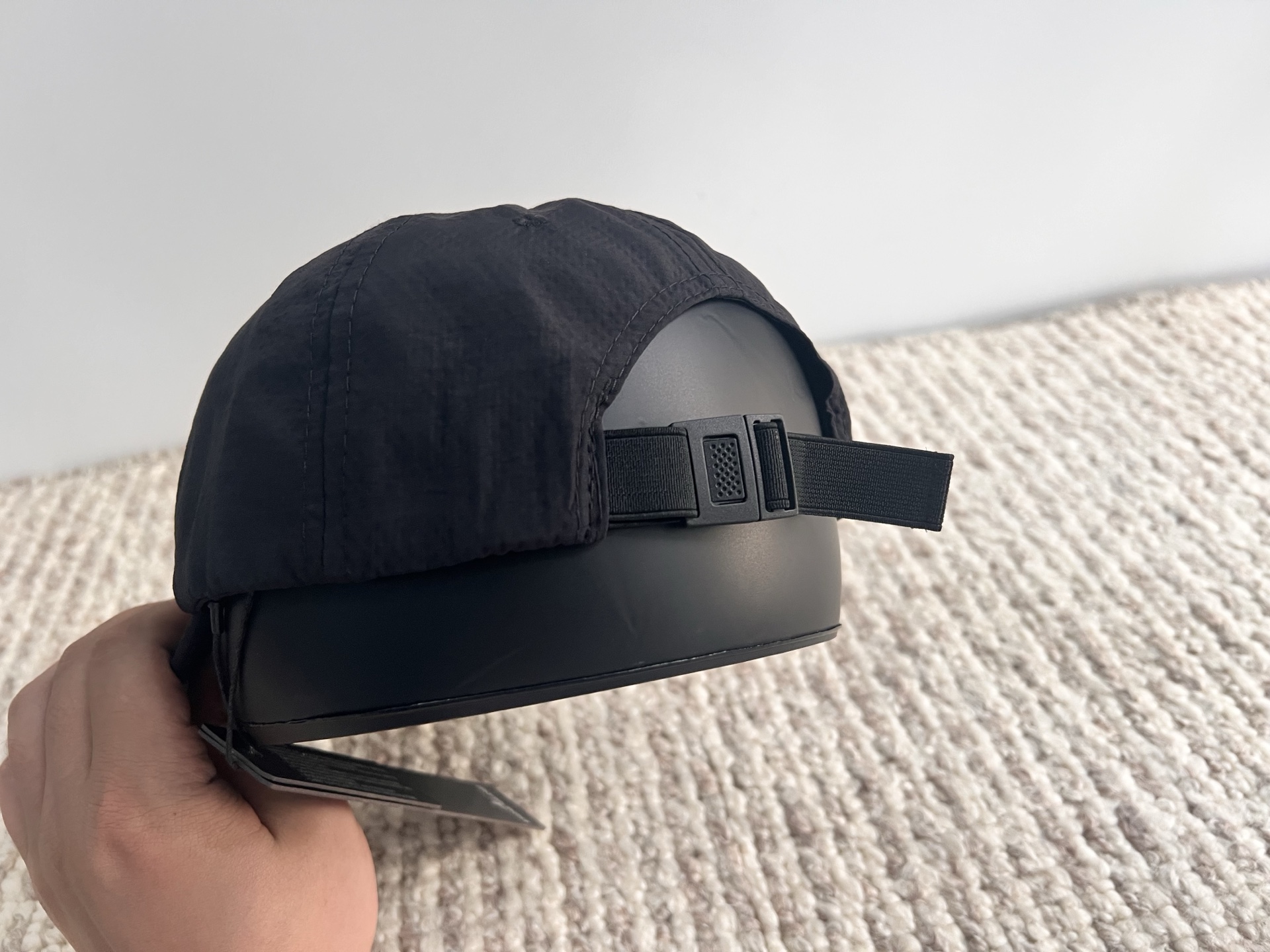 Stone Island Compass-patch baseball cap（9100001-Black）