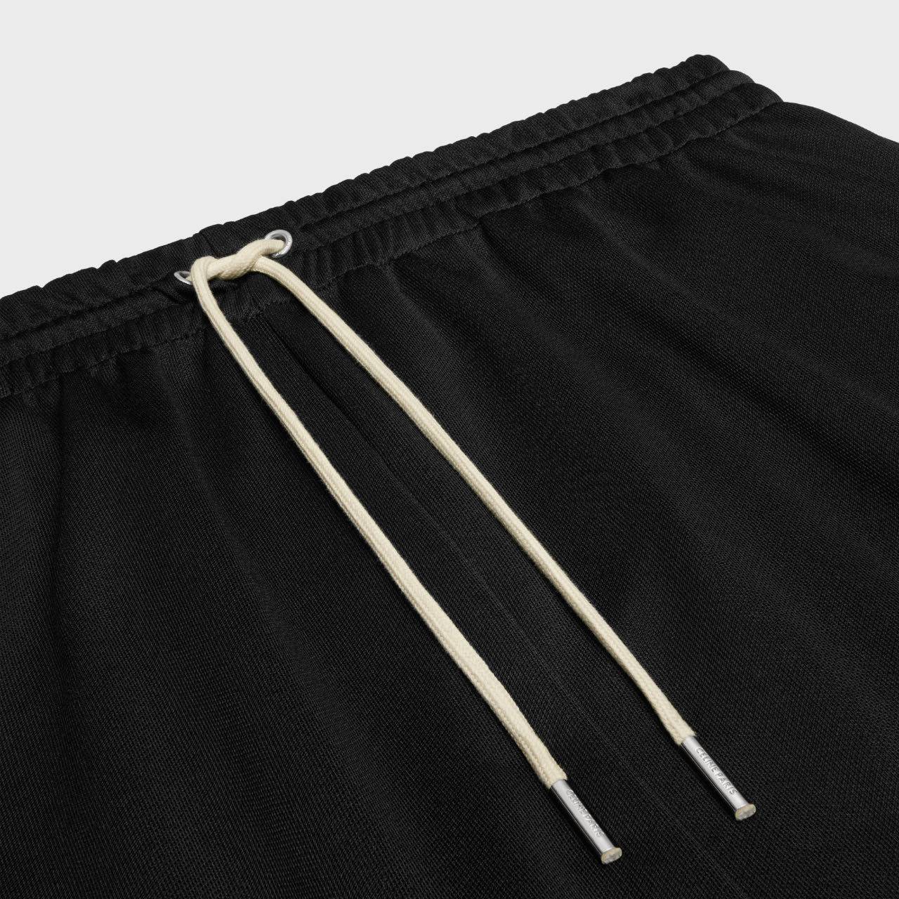 CELINE Triomphe Track Pants 'Black/White' (2Z555021W-38AW）