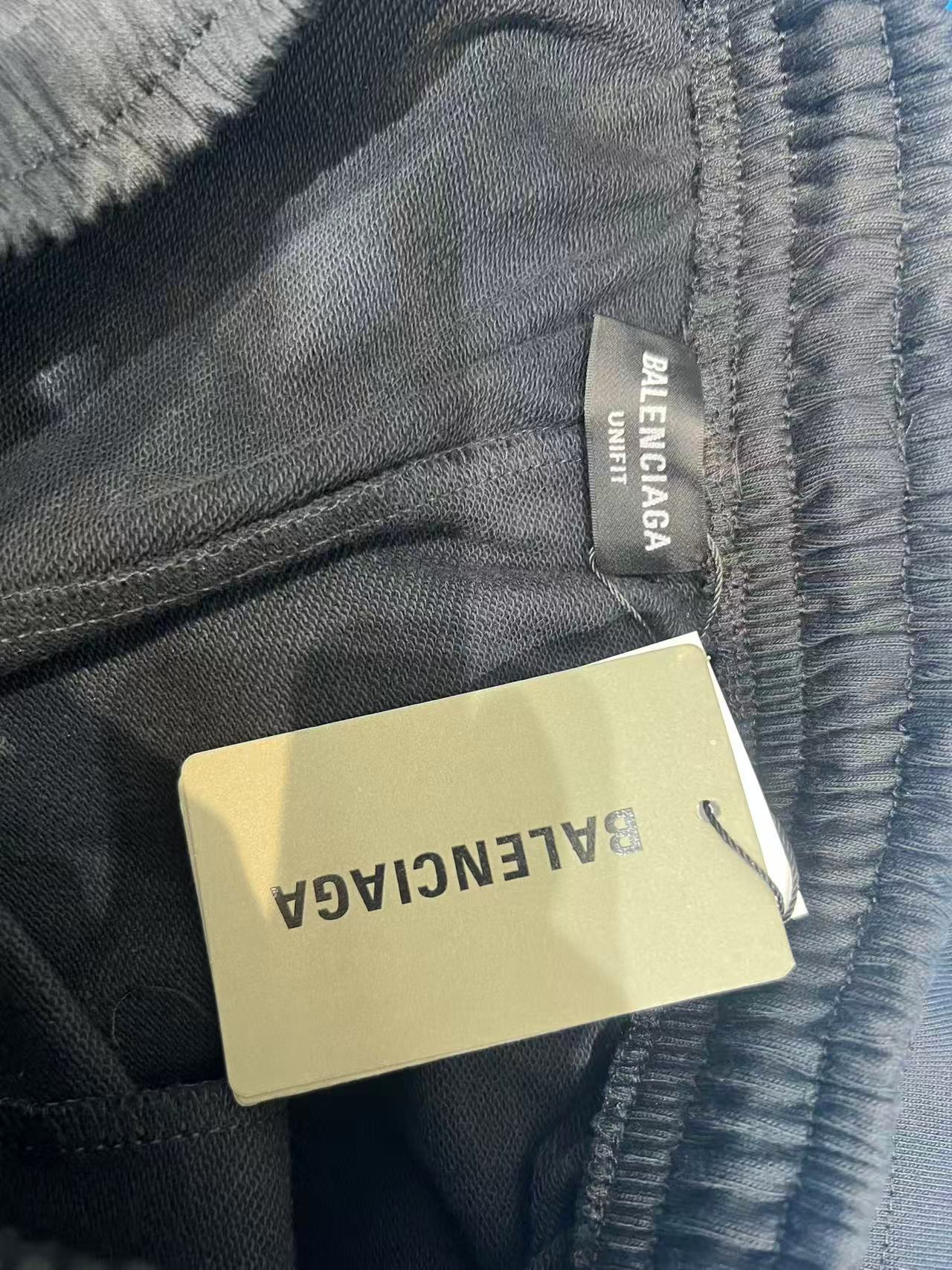 Balenciaga Manchester United 3M Embroidered Capri Pants（857084TTVQ81066）