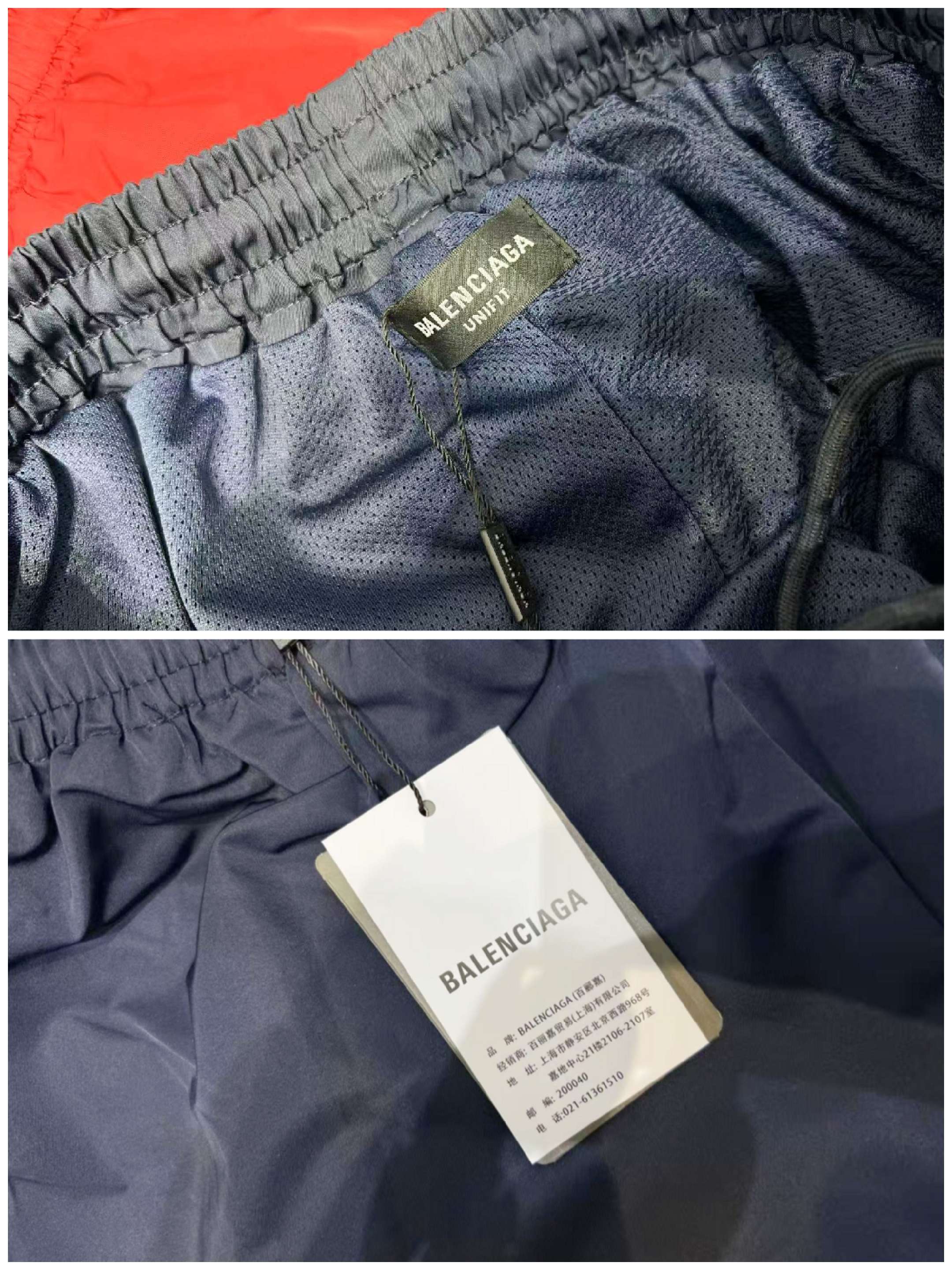 BALENCIAGA Men's Outerwear Shorts（857640TPQ384140）