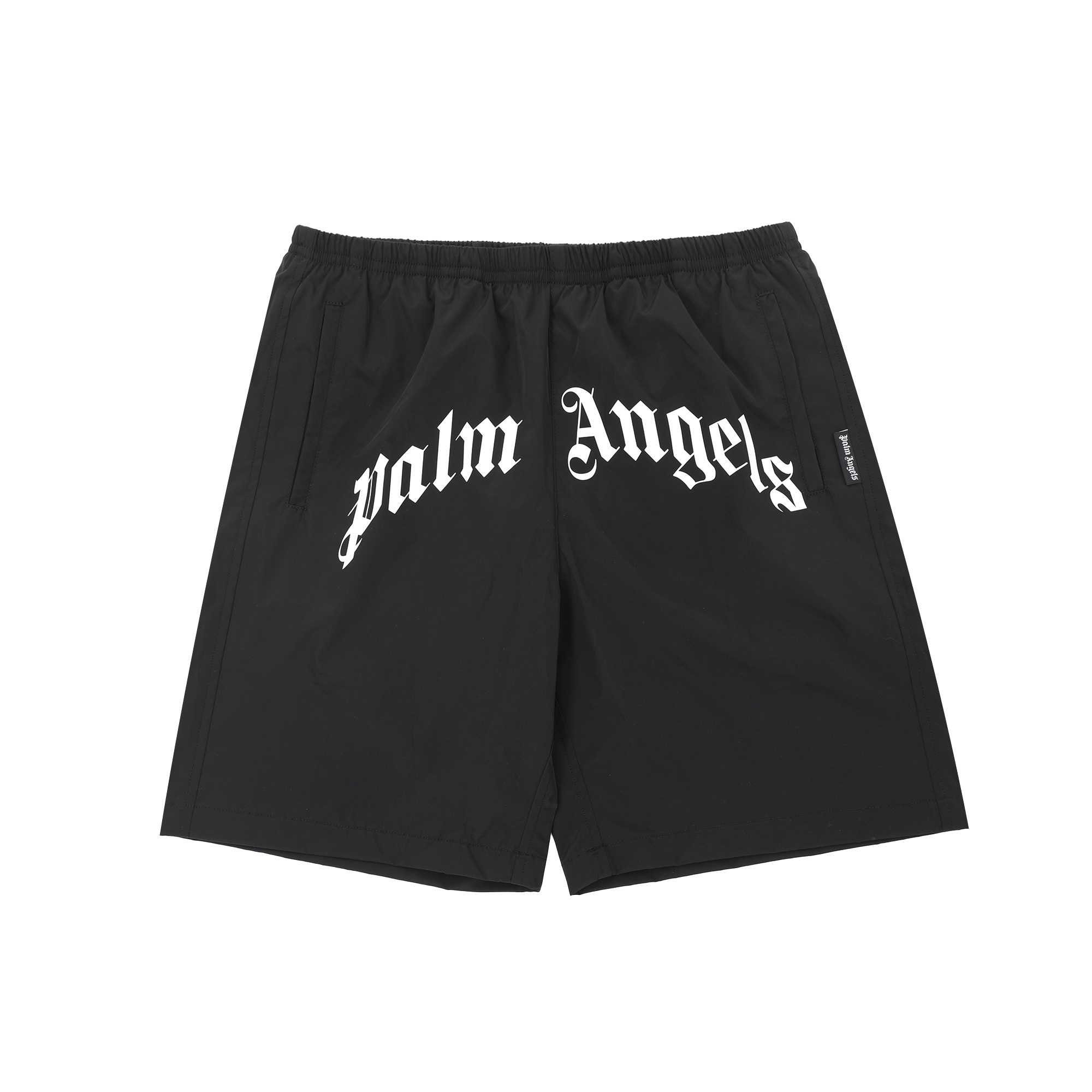 Palm Angels Curved Logo Swim Short（PMFA005C99FAB0011001）
