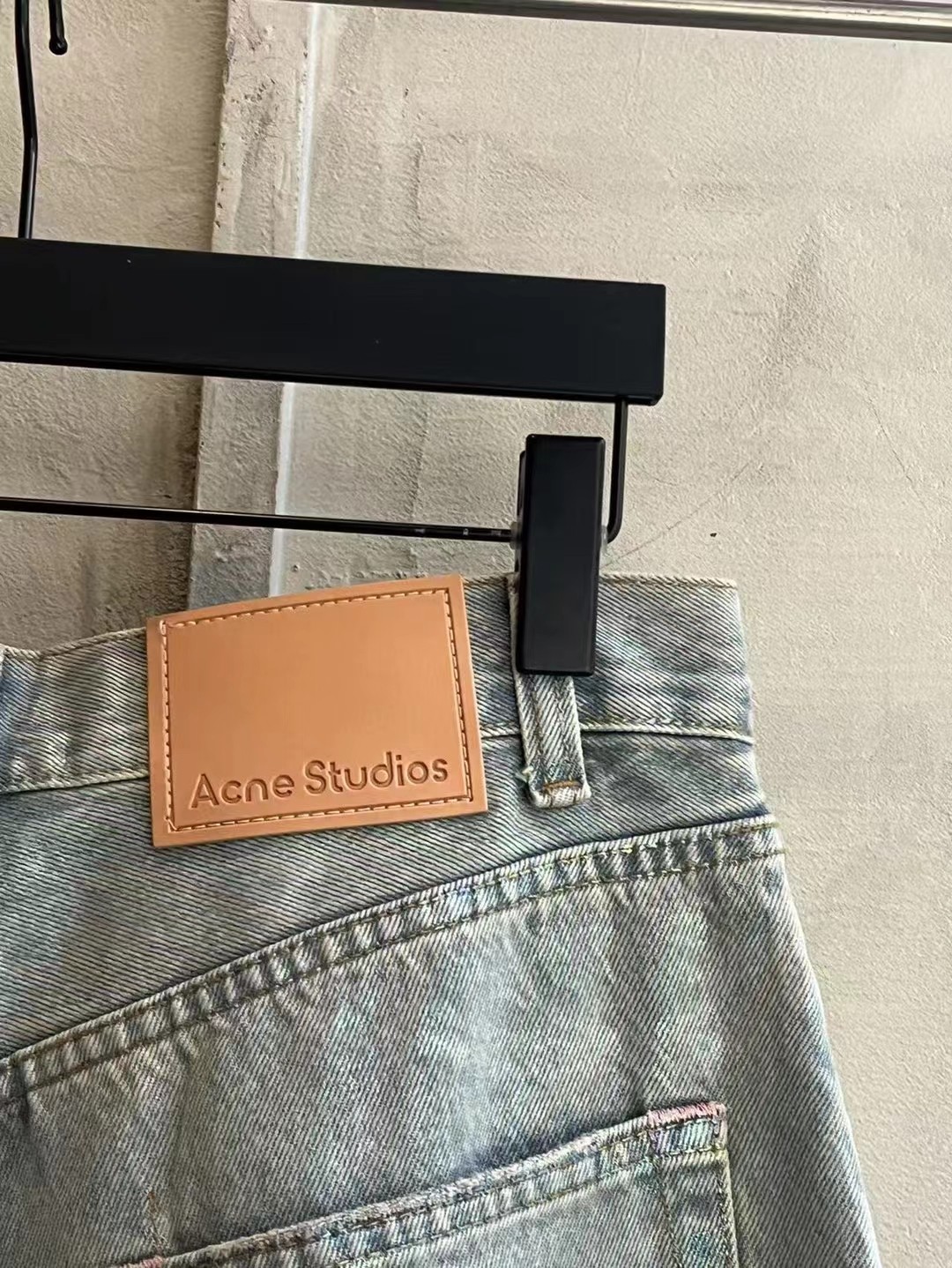Acne Studios 2023 DIRTY HALO / MID BLUE (C00077-AUZ）