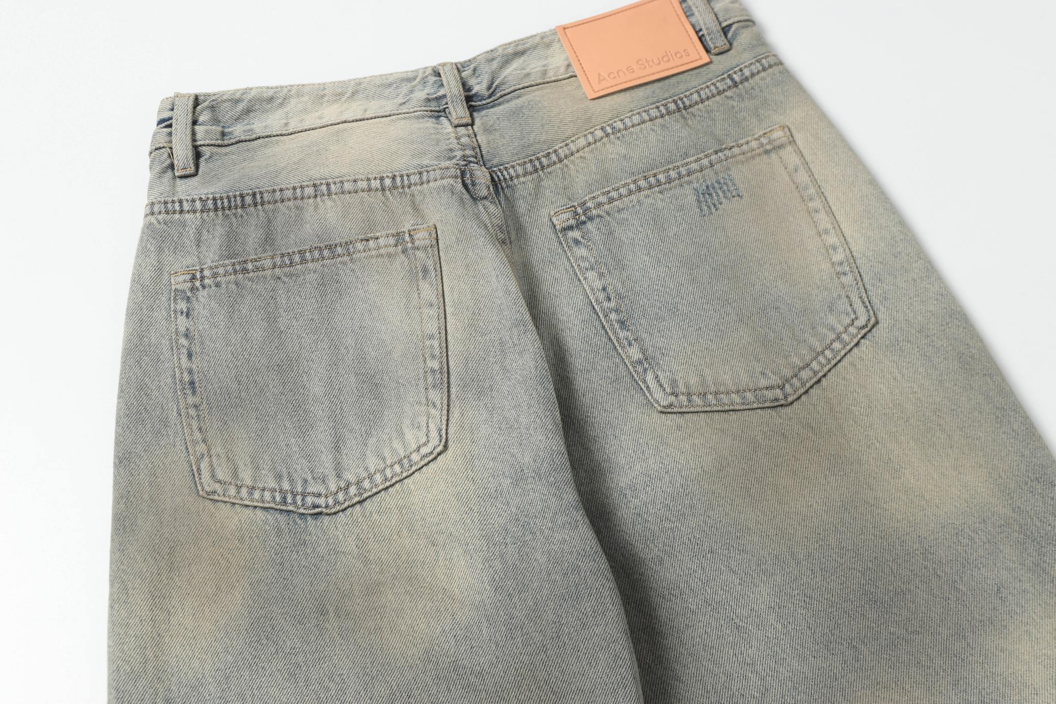 Acne Studios - 2021F Loose Fit Jeans (A00519-228）