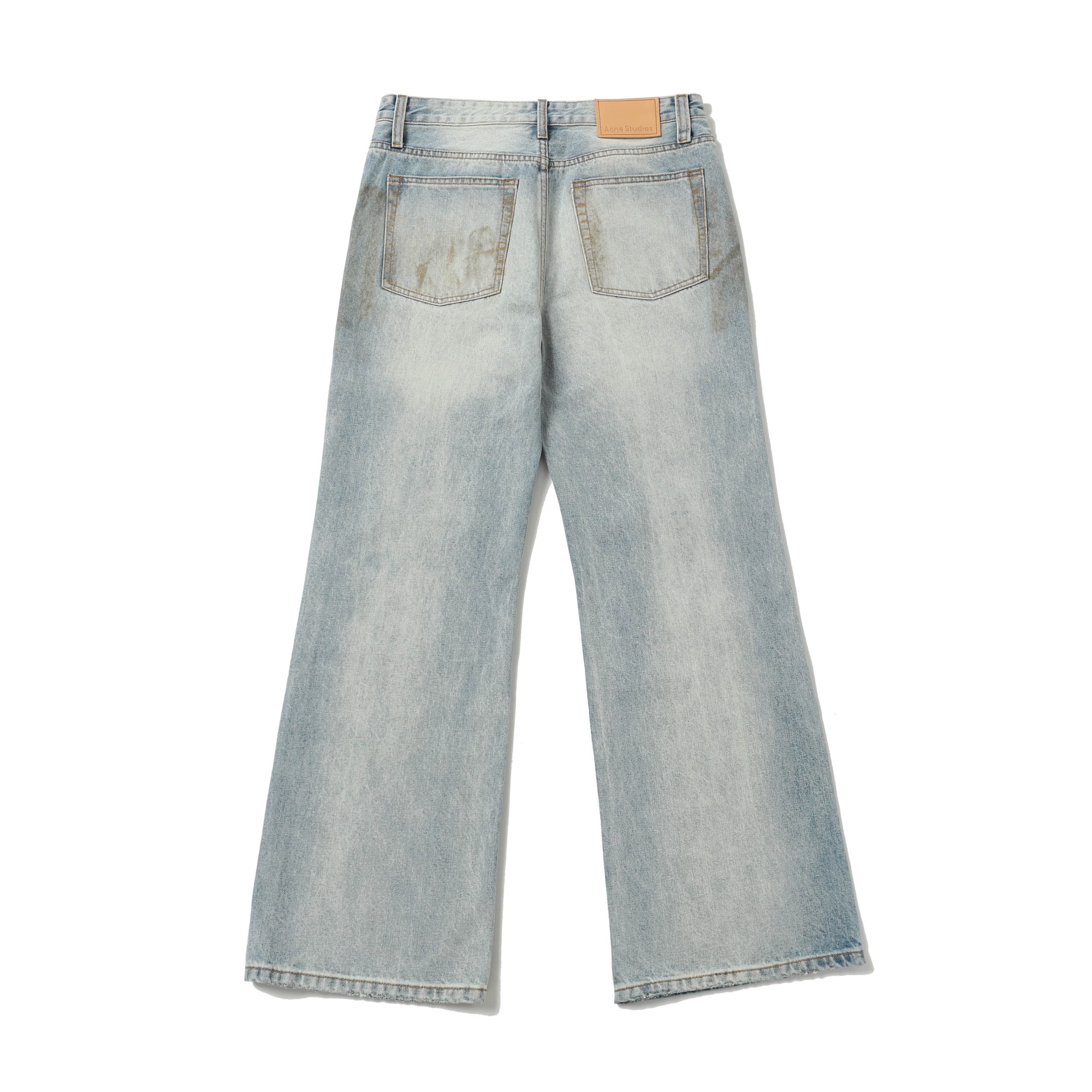 Acne Studios 2021 Loose Fit Jeans in Pencillin (B00317-AUZD）