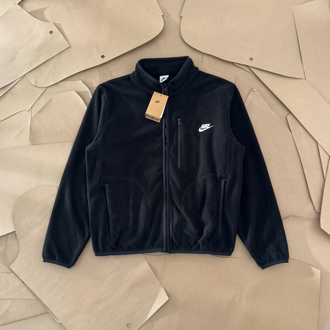 Nike Sportswear Club Men's Fleece Jacket (FZ0889-010）