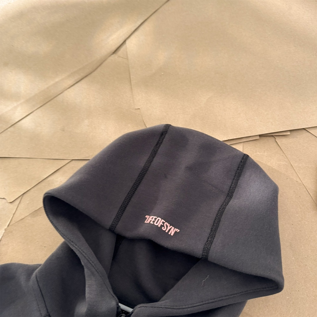 Nike x Central Cee Tech Fleece Windrunner "Black/Anthracite"（HQ3748-010）