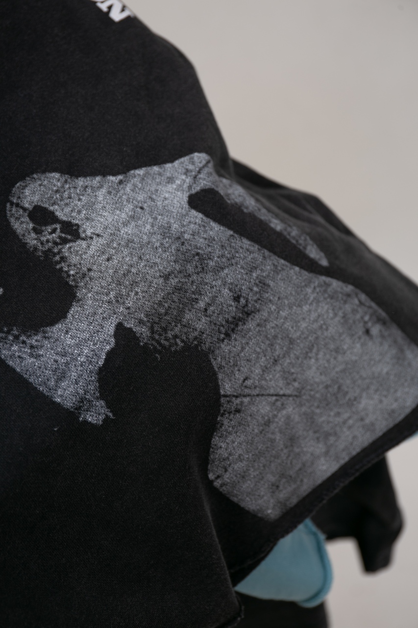 RRR123 Enemy Straight-Leg Logo-Print Cotton-Jersey Drawstring Shorts （125782005）