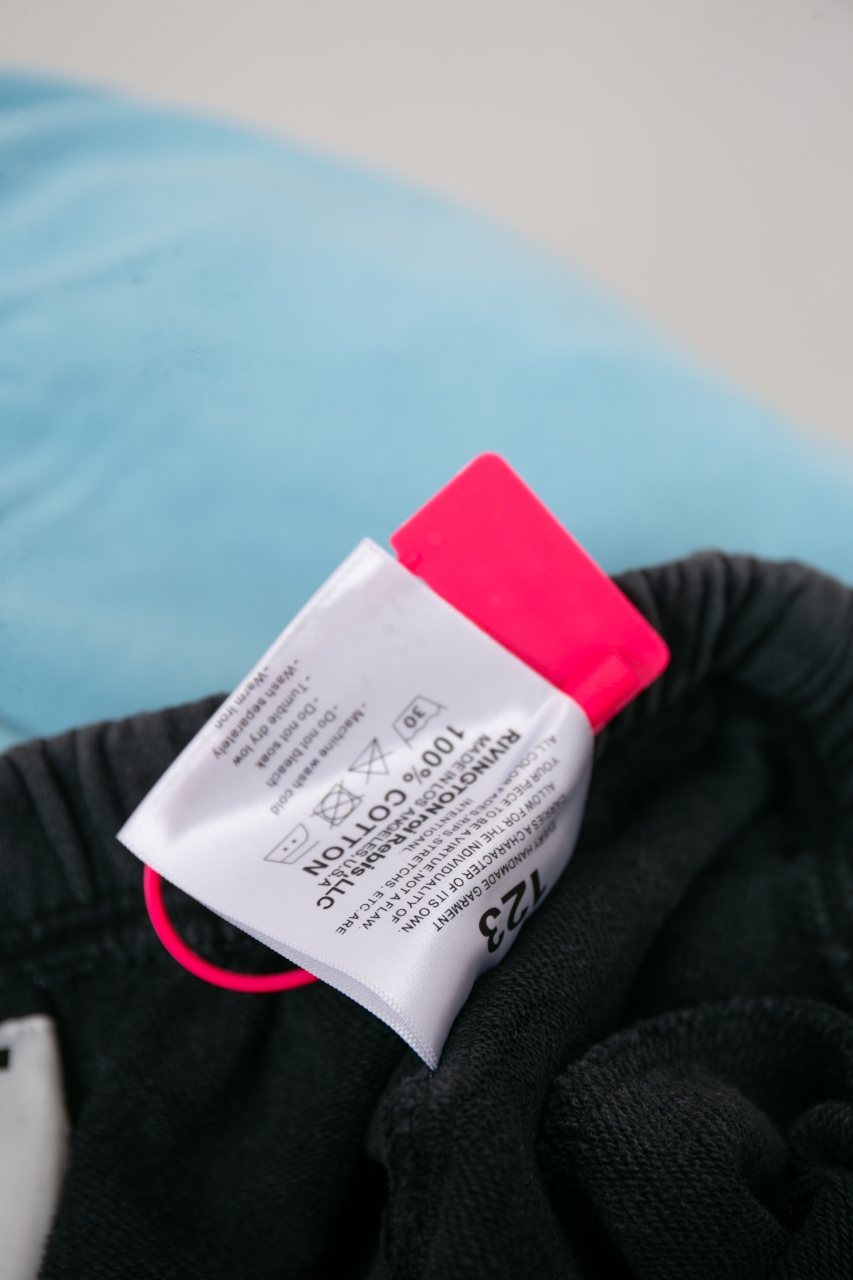 RRR123 Enemy Straight-Leg Logo-Print Cotton-Jersey Drawstring Shorts （125782005）