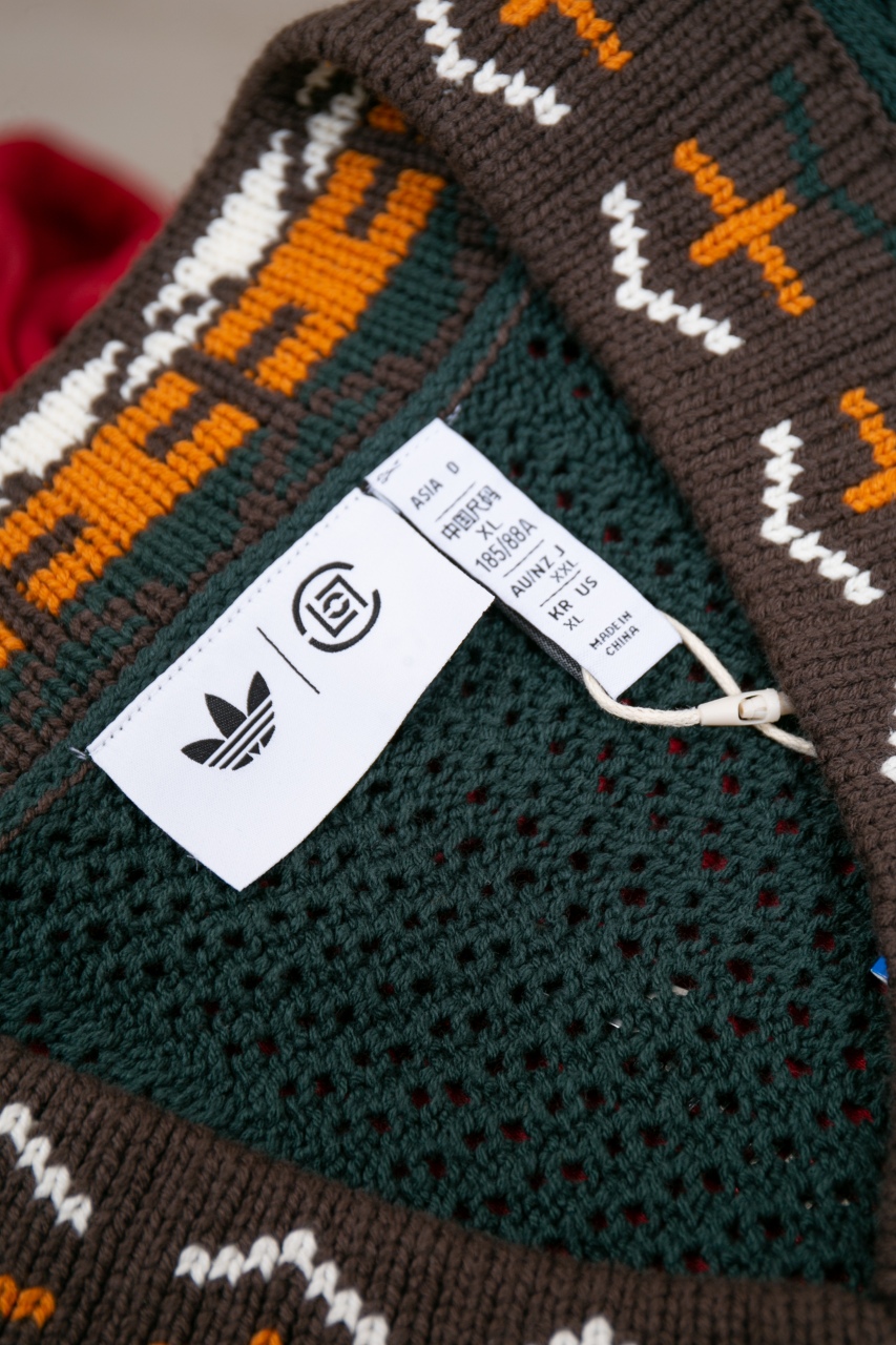 adidas CLOT CROCHET VEST BY EDISON CHEN Green Night（JP1606）