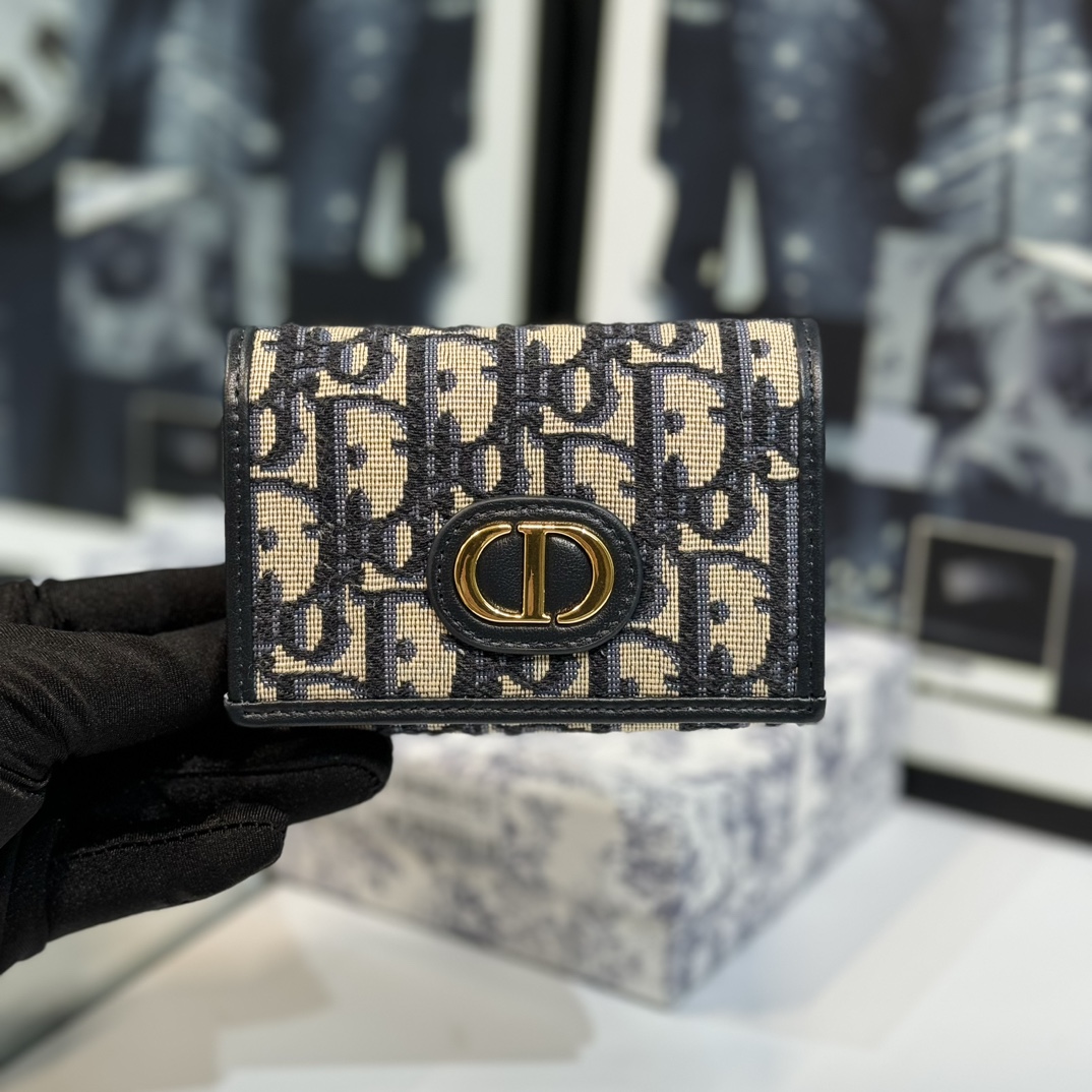 Dior 30 Montaigne Glycine Wallet（S2300UTZQ-M928）