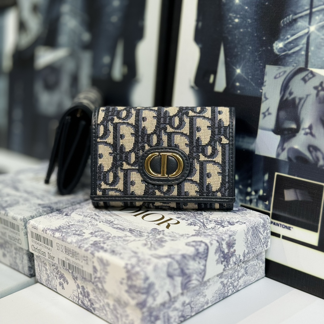 Dior 30 Montaigne Glycine Wallet（S2300UTZQ-M928）