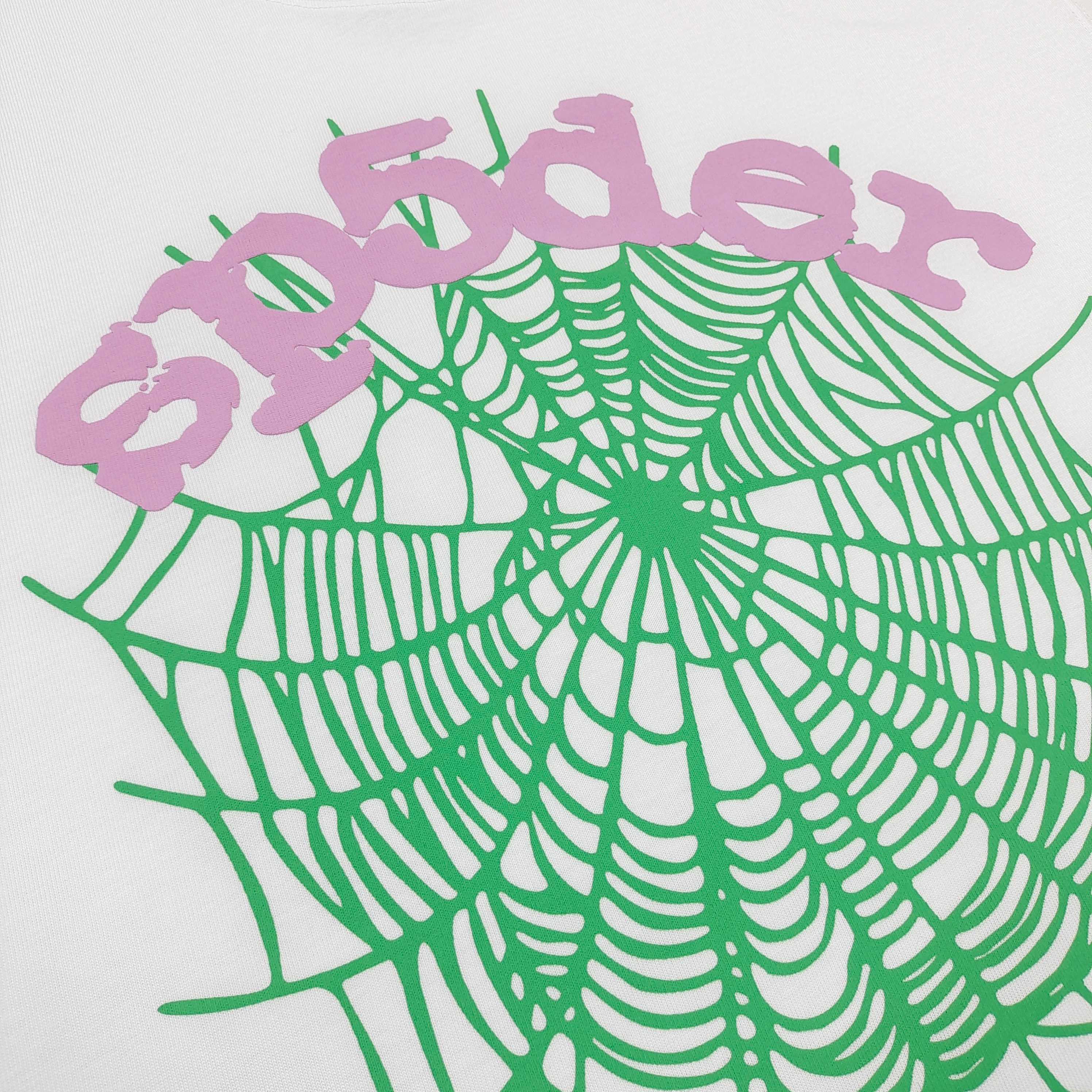 Sp5der Warped Tee (T07FW24BLK1）