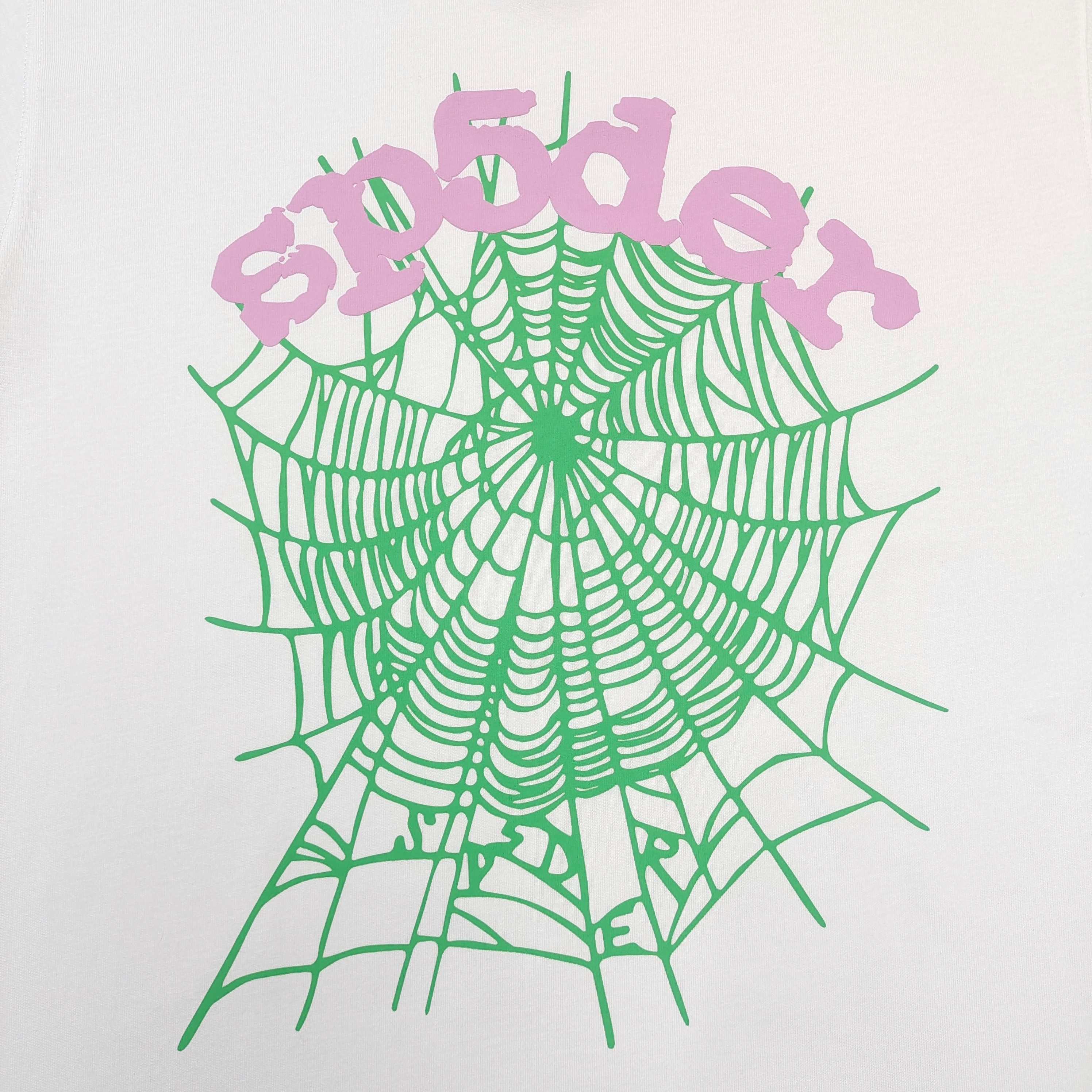 Sp5der Warped Tee (T07FW24BLK1）