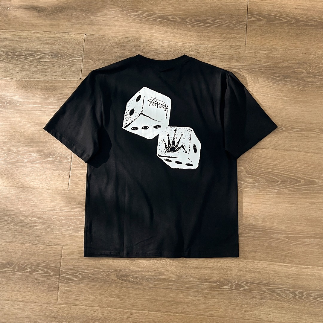 Stüssy Shakers T-Shirt 'Black'（1905097）