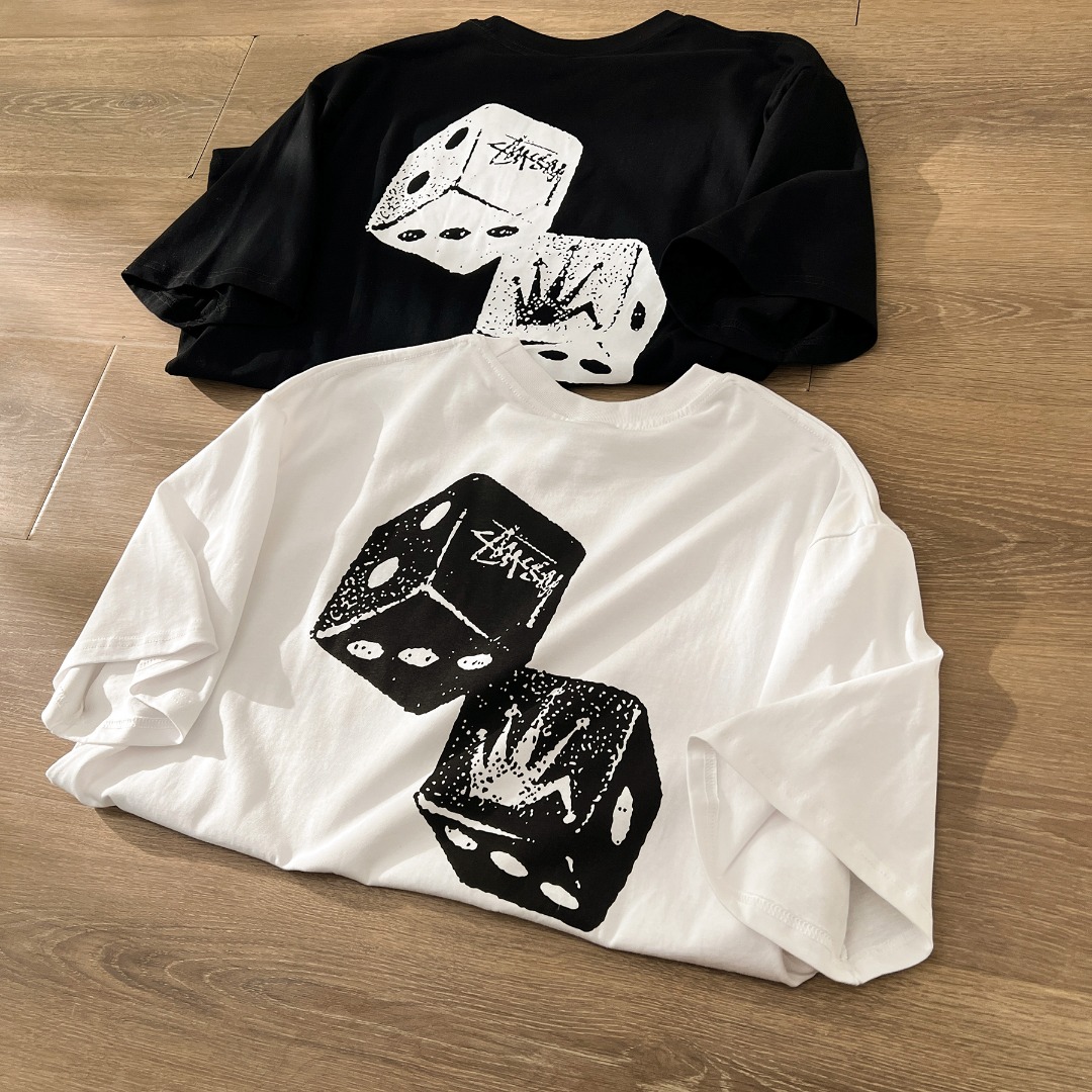 Stüssy Shakers T-Shirt 'Black'（1905097）