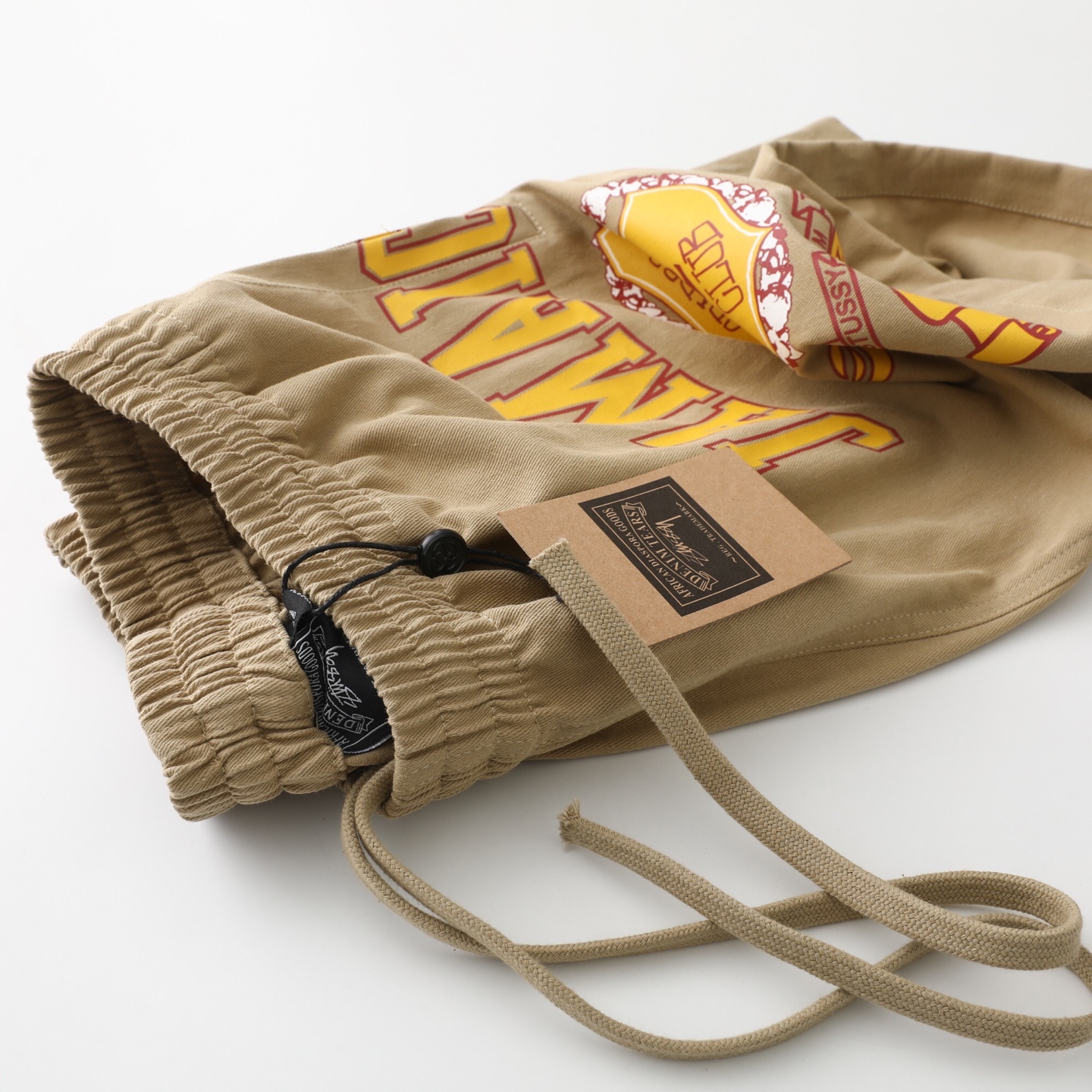 Stussy x Denim Tears Gym Short "Khaki"（312025）