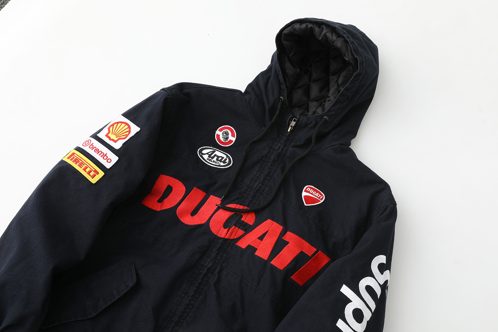 Supremex DUCATI Hooded Racing Jacket（SUP-SS24-275）