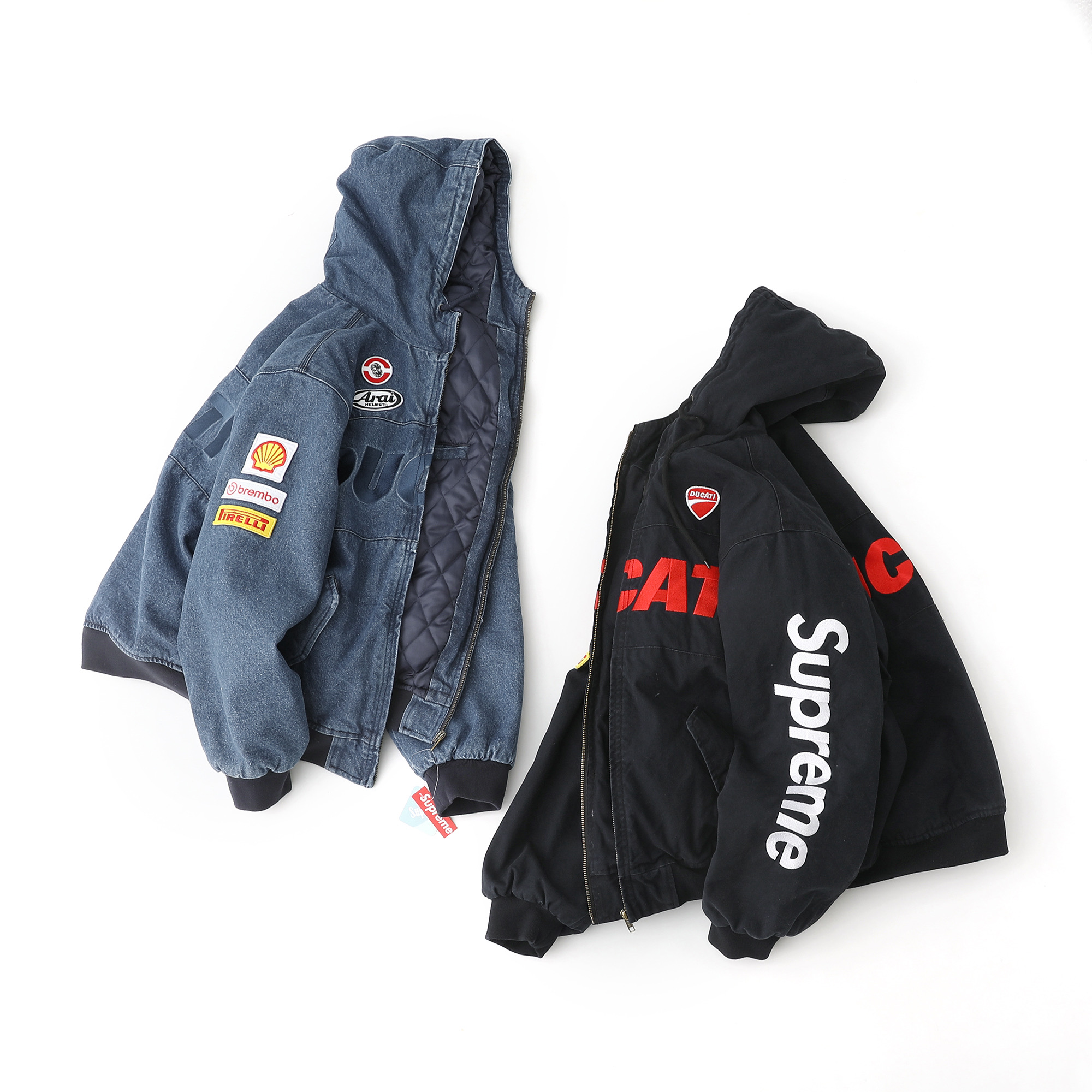 Supremex DUCATI Hooded Racing Jacket（SUP-SS24-275）