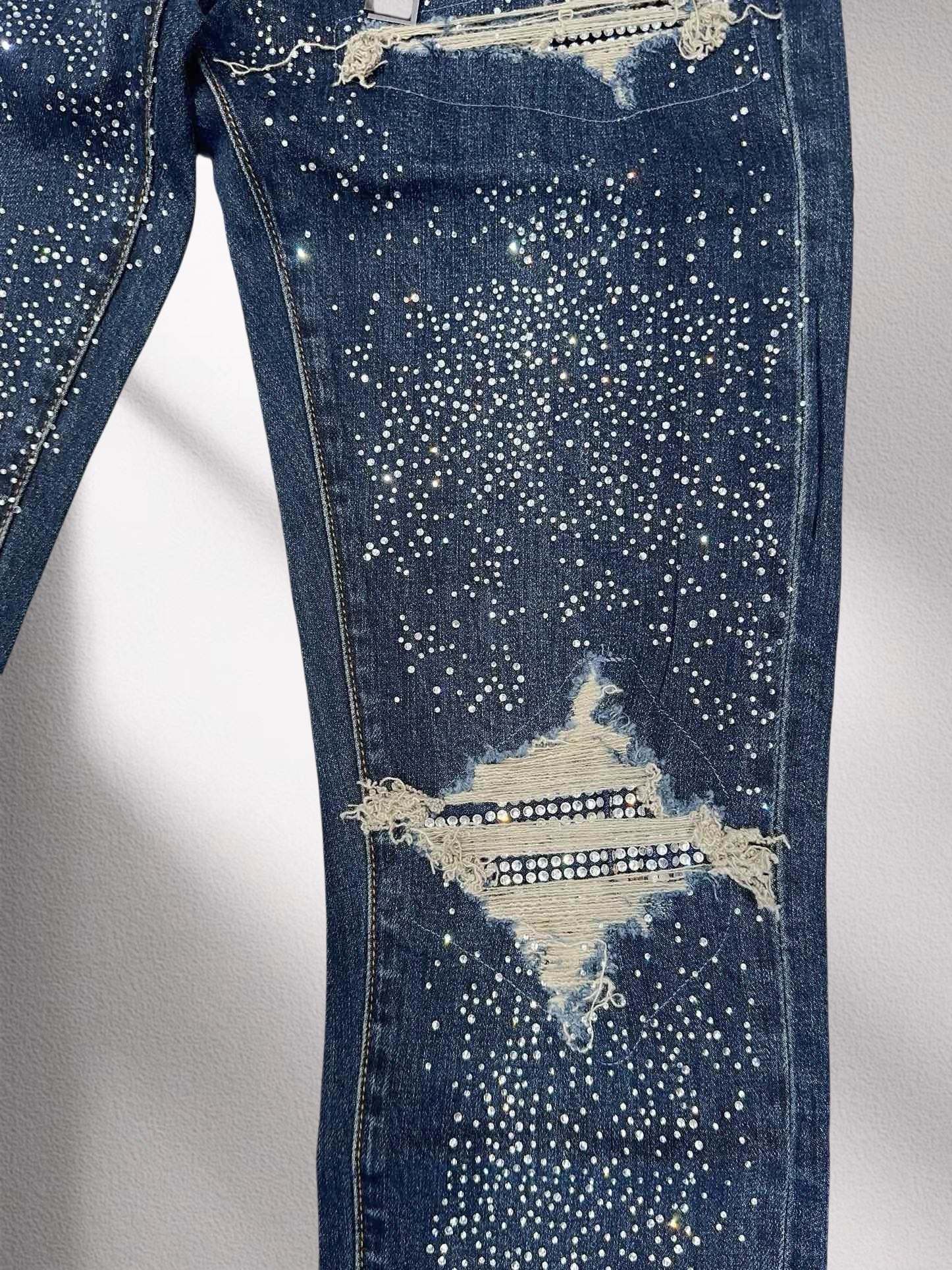 Amiri Jeans (AMDNSY1072-949）