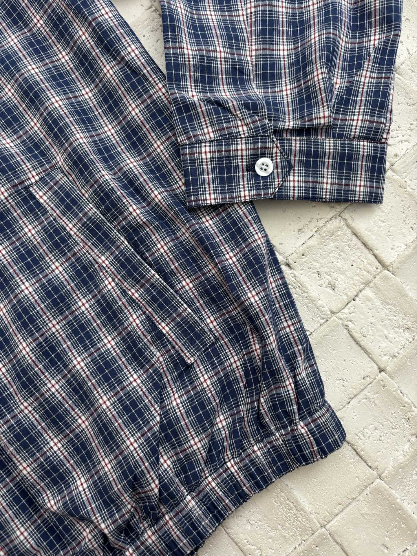 MiuMiu Check pattern overshirt jacket（ML1263-17LX-F0Q0U-S-OOO）