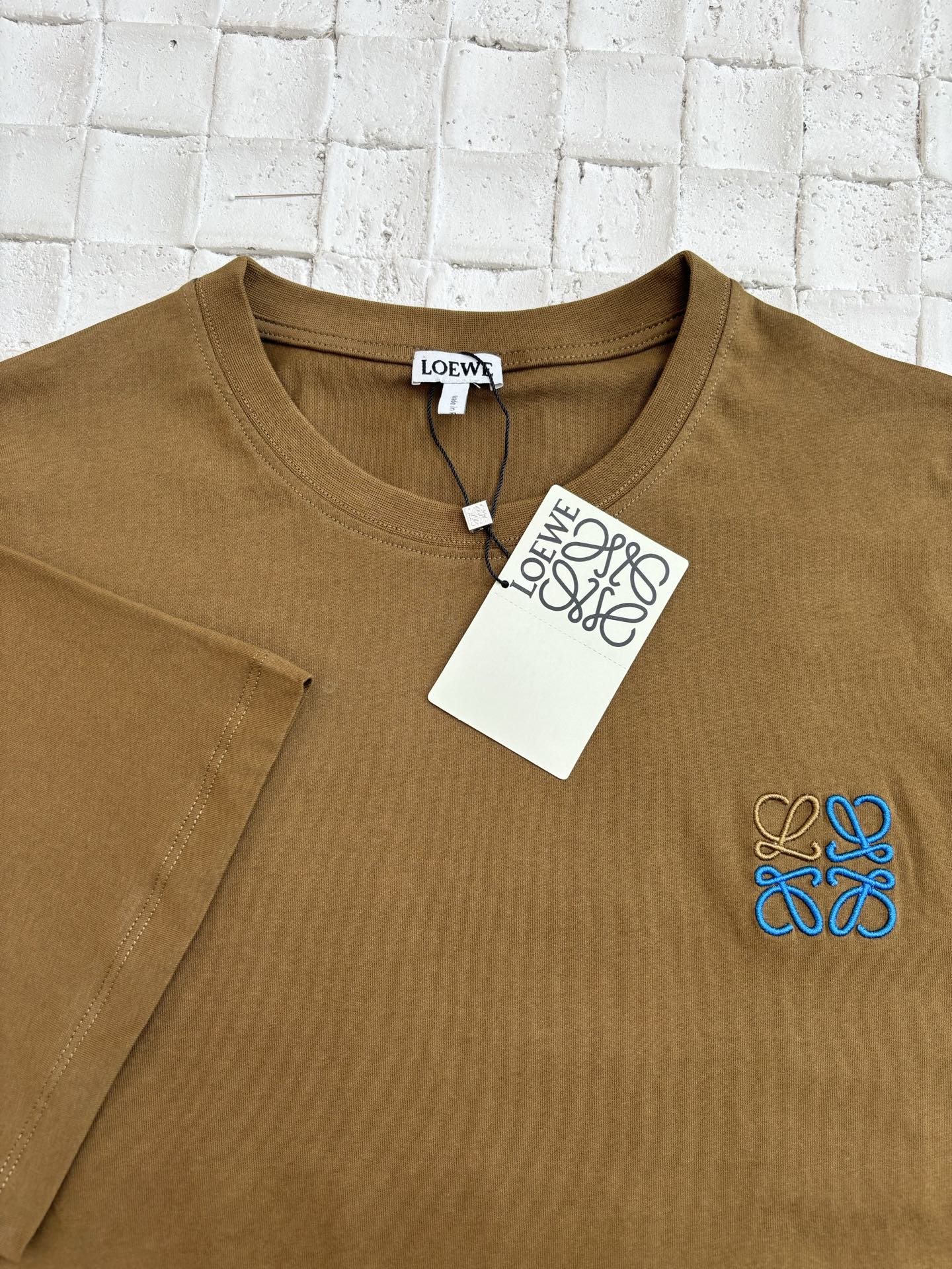 LOEWE Regular fit T-shirt in cotton Beige（H526Y22X75-3150）