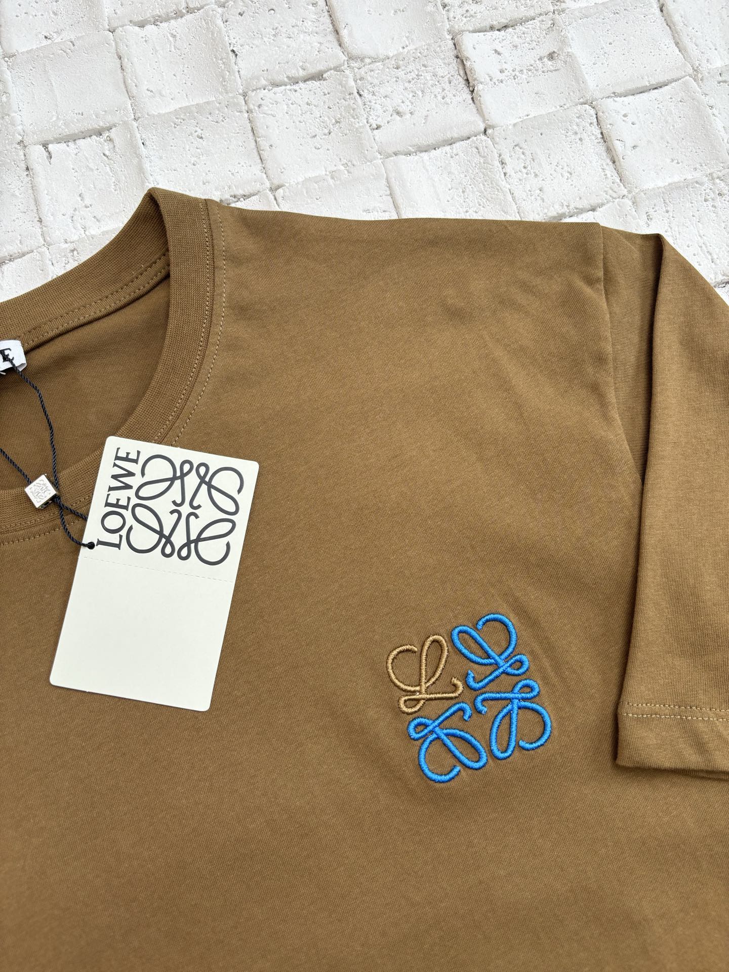 LOEWE Regular fit T-shirt in cotton Beige（H526Y22X75-3150）