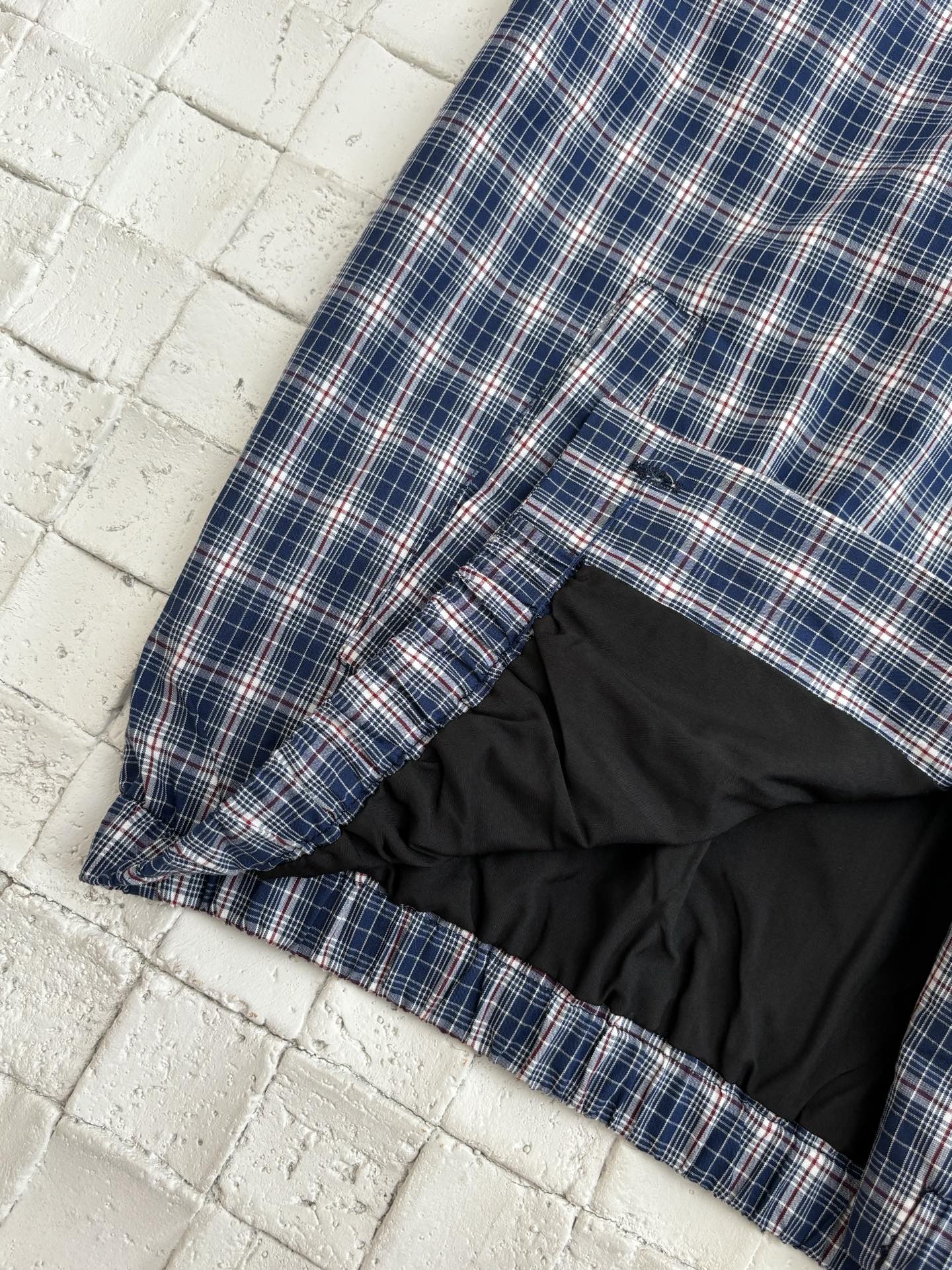 MiuMiu Check pattern overshirt jacket（ML1263-17LX-F0Q0U-S-OOO）