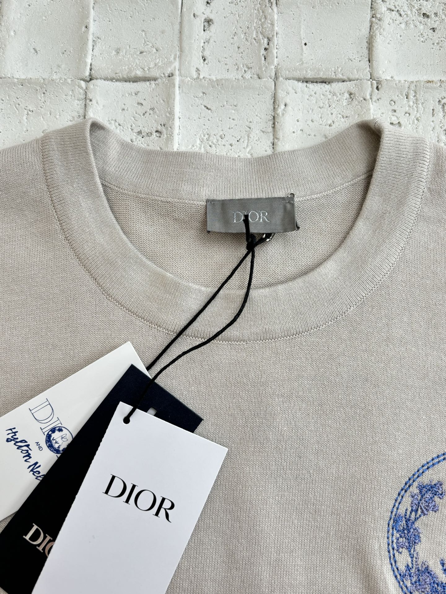 DIOR cotton T-shirt（583M625AT823-C185）