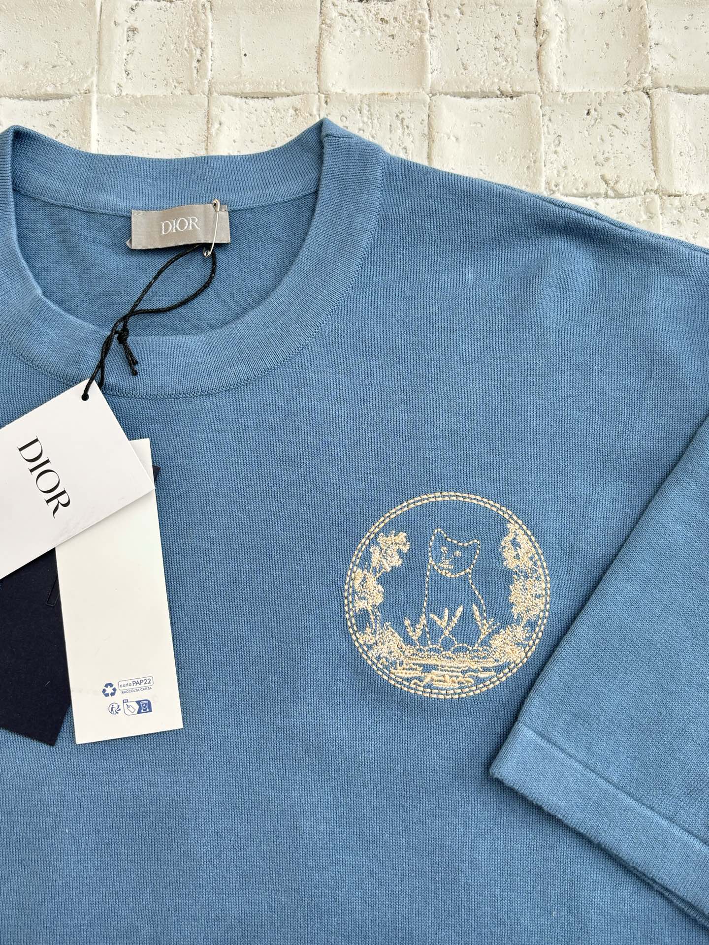 DIOR cotton T-shirt（583M625AT823-C185）
