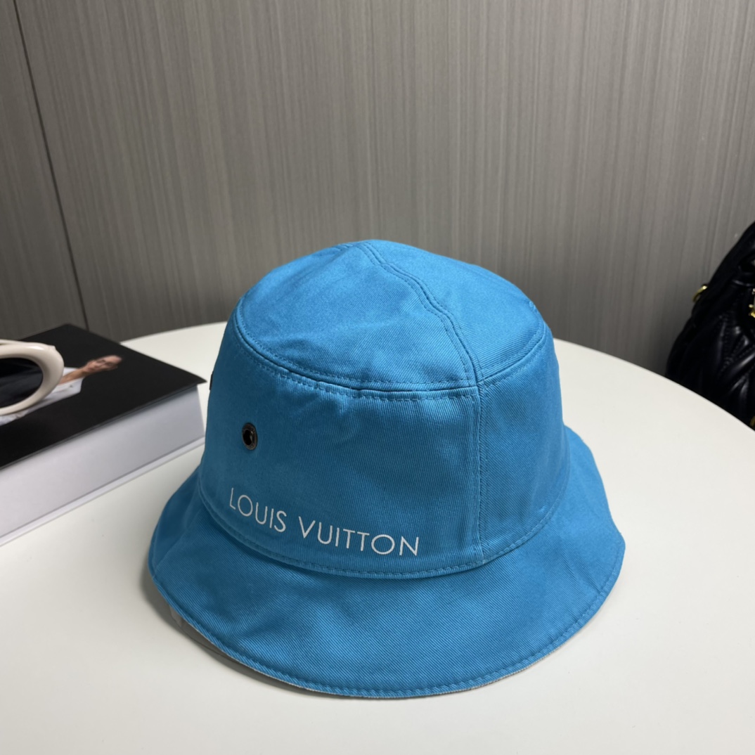 LOUIS VUITTON Double-sided bucket hat（M76212）