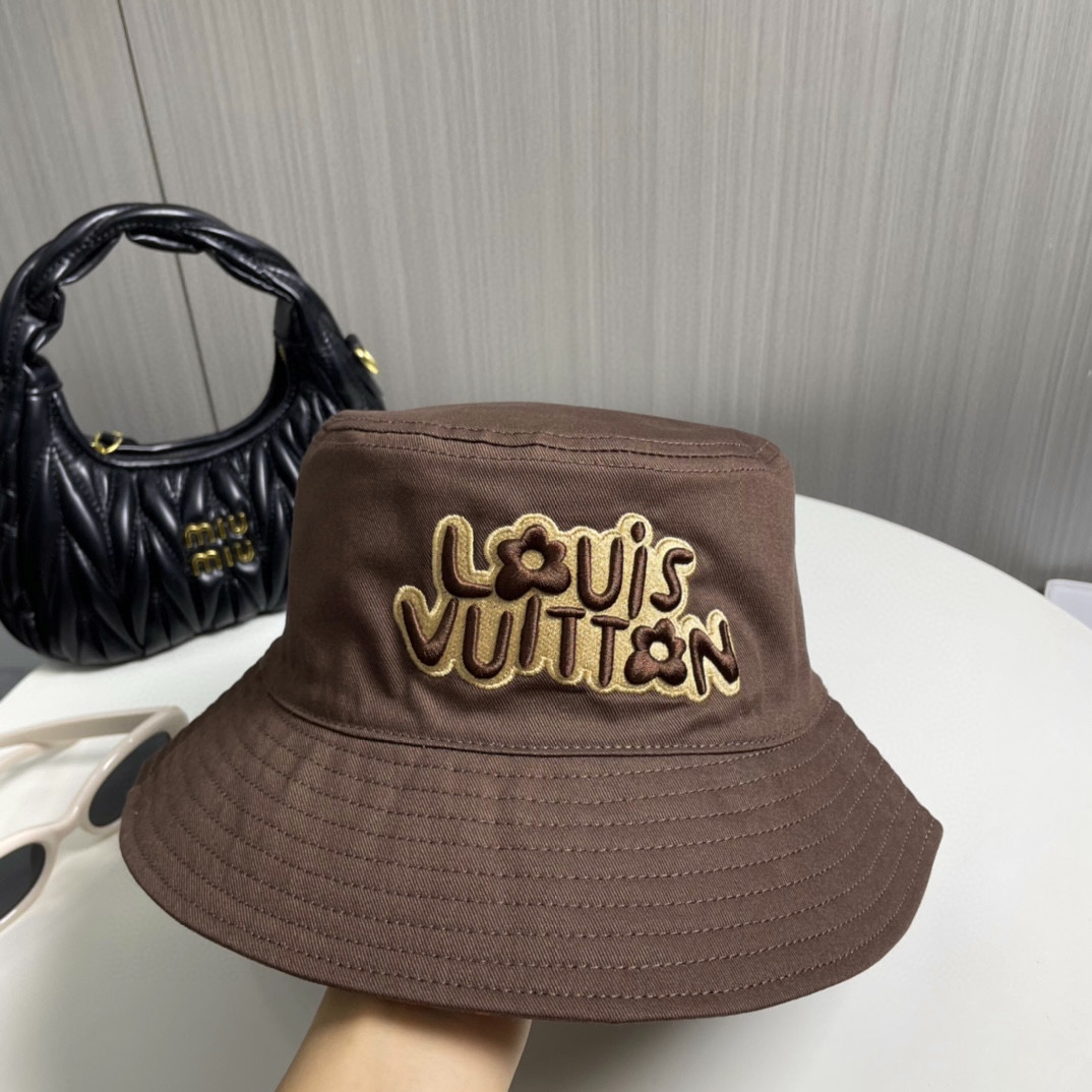LOUIS VUITTON Double-sided bucket hat（M7466M）
