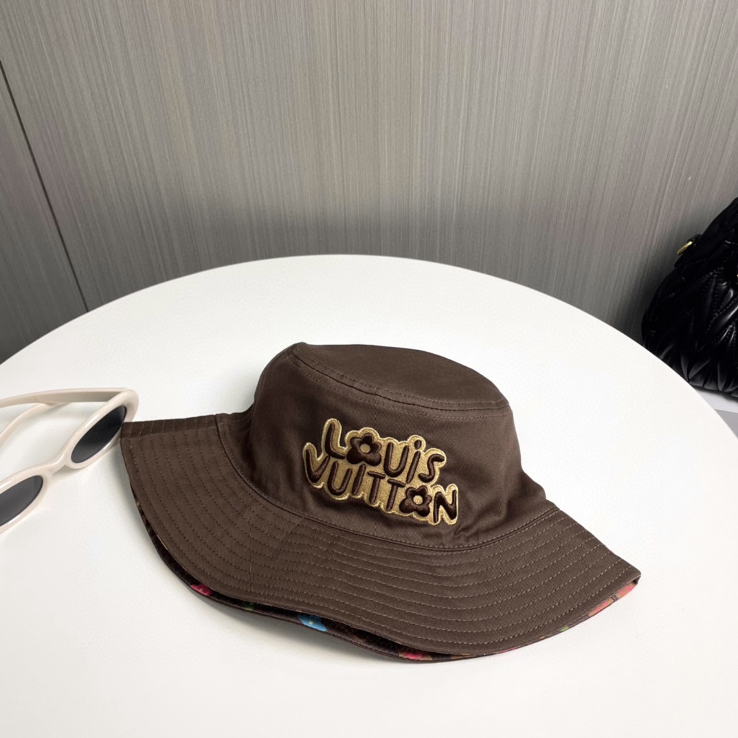 LOUIS VUITTON Double-sided bucket hat（M7466M）