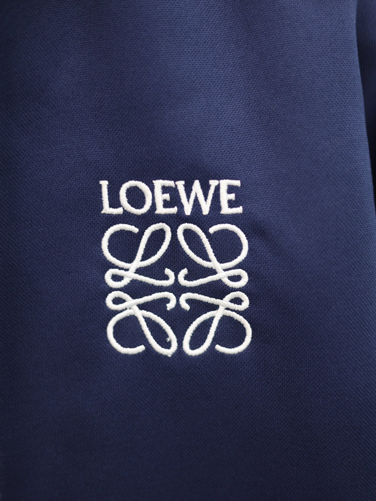 Loewe Hooded Tracksuit Jacket 'Marine' (S359Y25X35-5510）