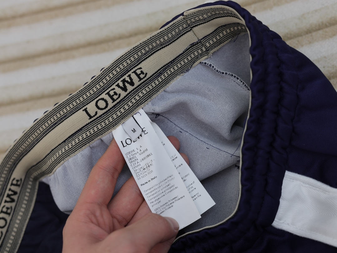 Loewe Cargo Tracksuit Trousers 'Marine' (S359Y27X60-5510）