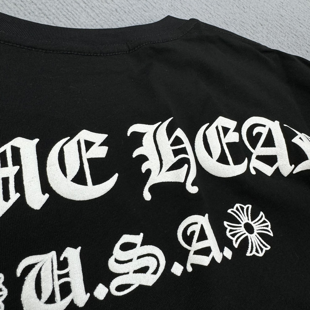 CHROME HEARTS Back Arch Logo USA Print Tee（CH-467）