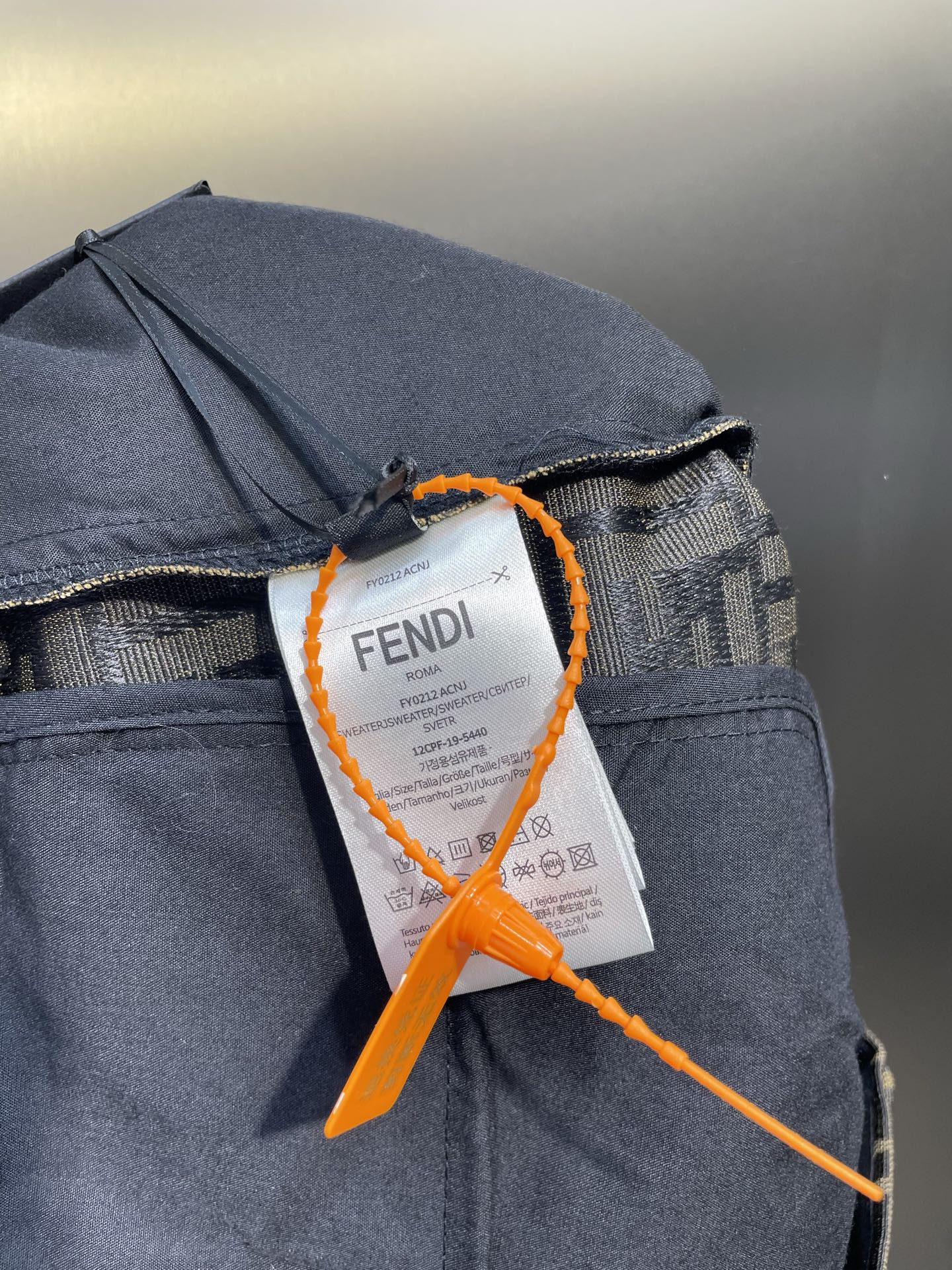 FENDI Men's Bermudas FF Jacquard Fabric Pants "Brown" (FB0521A6WJF1440）