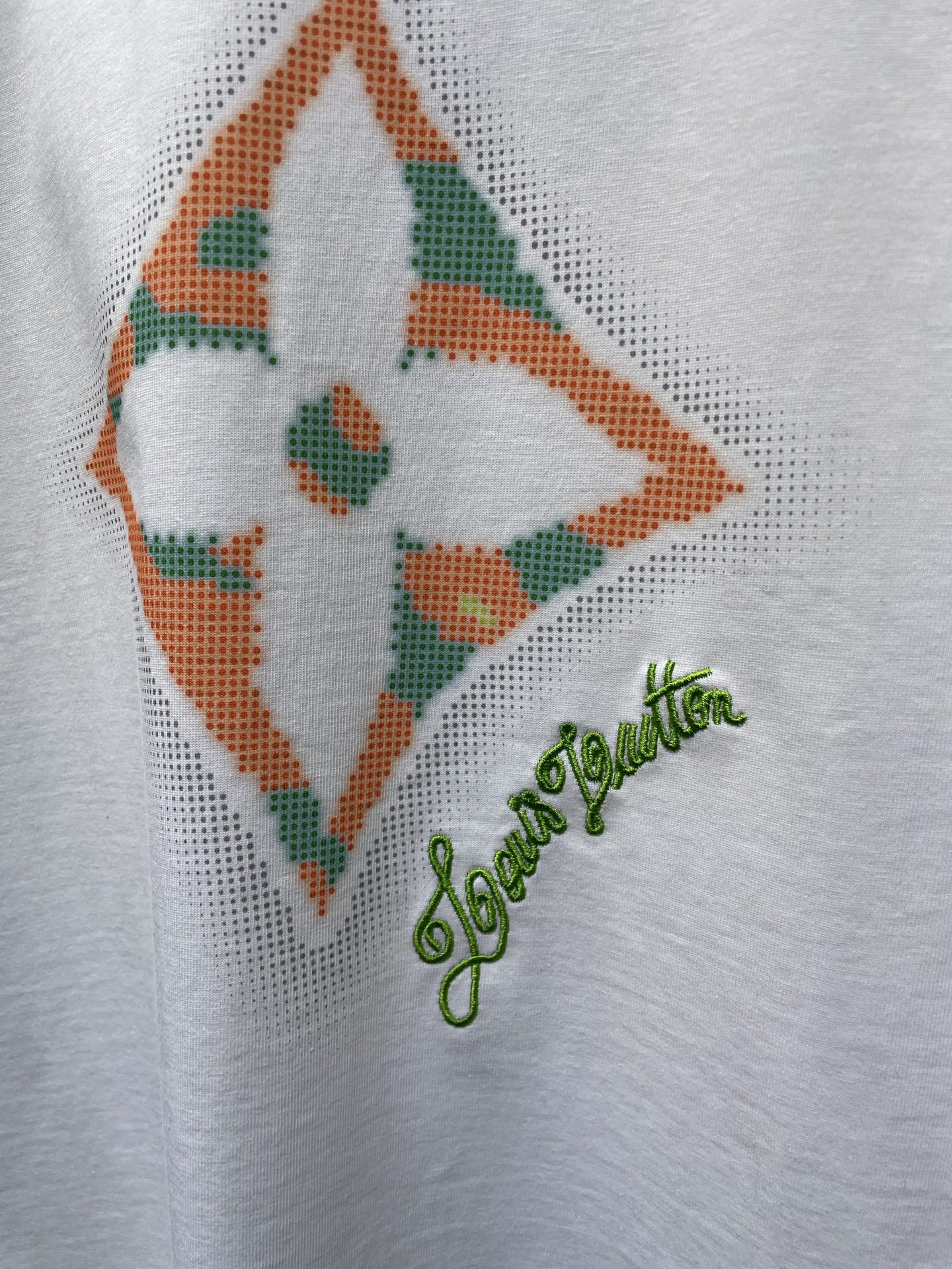 Louis Vuitton 3D Gradient Print T-shirt White（1AGTRK）