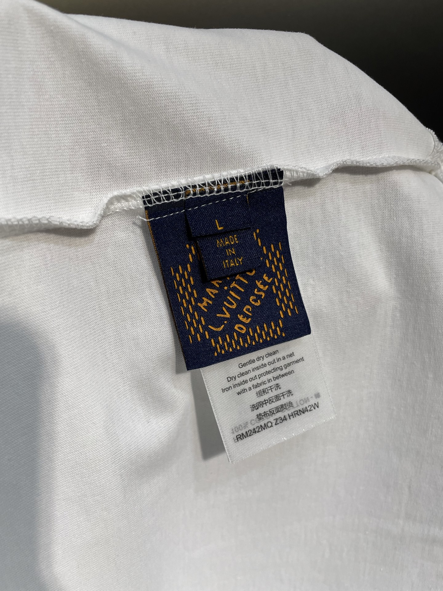 Louis Vuitton 3D Gradient Print T-shirt White（1AGTRK）