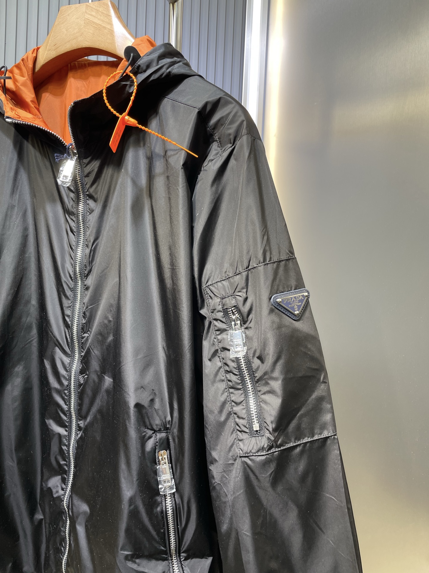 PRADA FW22 Double Face Jacket (SGB484-1WQ9-F0AH9-S-202）