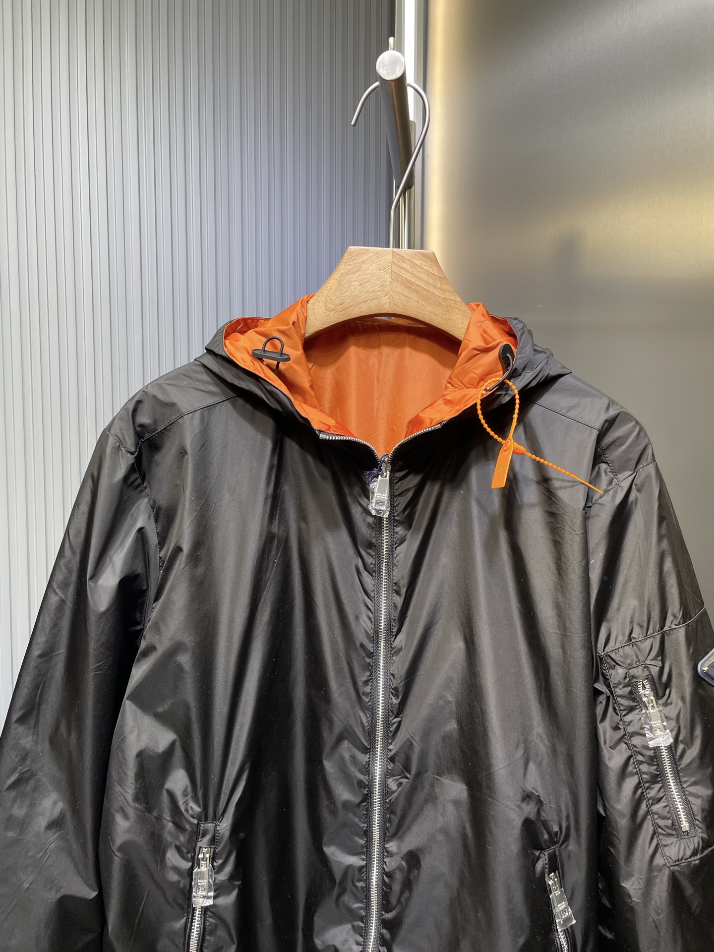 PRADA FW22 Double Face Jacket (SGB484-1WQ9-F0AH9-S-202）