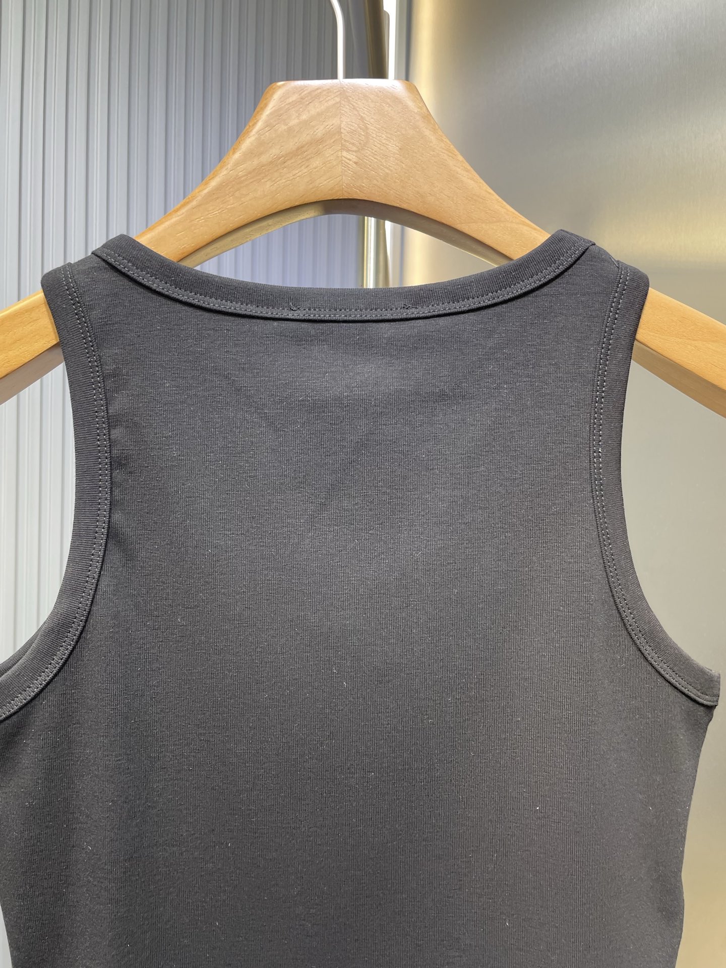 PRADA Navy Ribbed Knit Top（39576L-14L0-F0008）