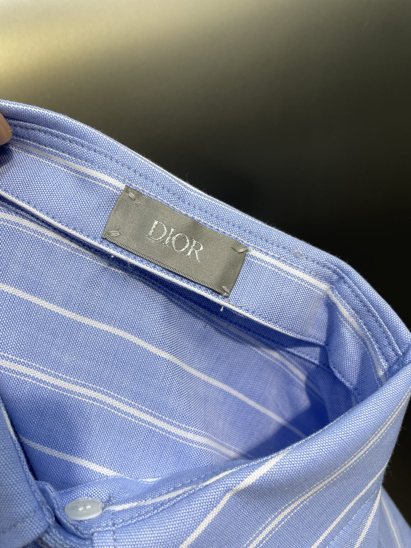 DIOR AND HYLTON NEL oversized shirt（583C559A3006-C585）