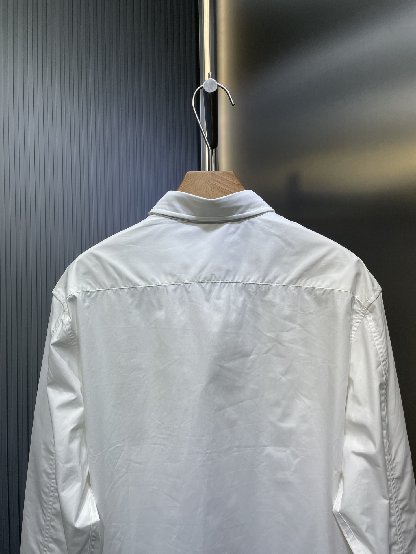 LOEWE Anagram embroidered buttoned shirt（H526Y05WDX）
