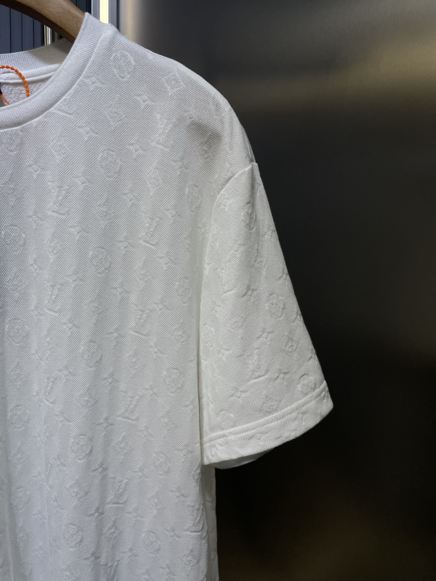 Louis Vuitton Monogram Fil Coupe Cotton T-Shirt（1AFQ51）