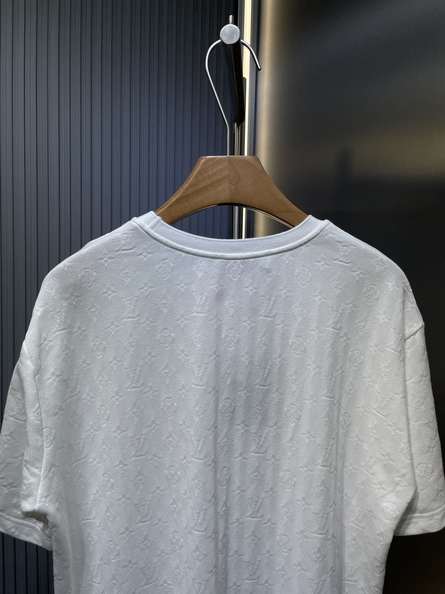 Louis Vuitton Monogram Fil Coupe Cotton T-Shirt（1AFQ51）