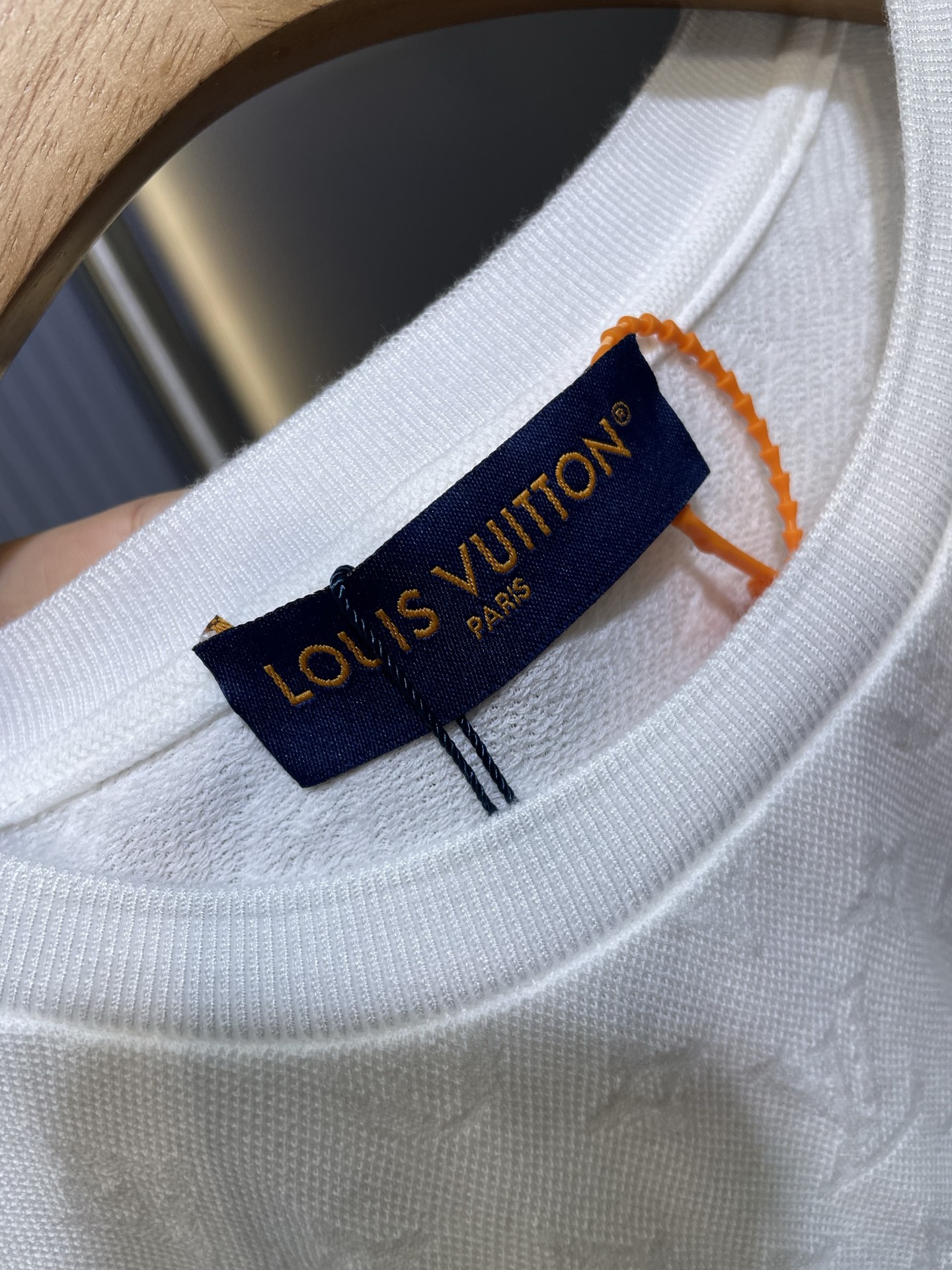 Louis Vuitton Monogram Fil Coupe Cotton T-Shirt（1AFQ51）